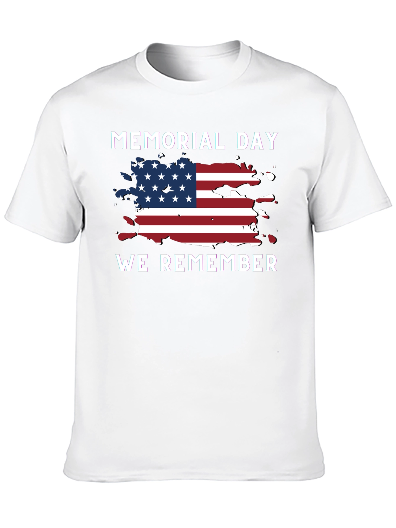 Memorial Day Graphic T-Shirt - We Remember