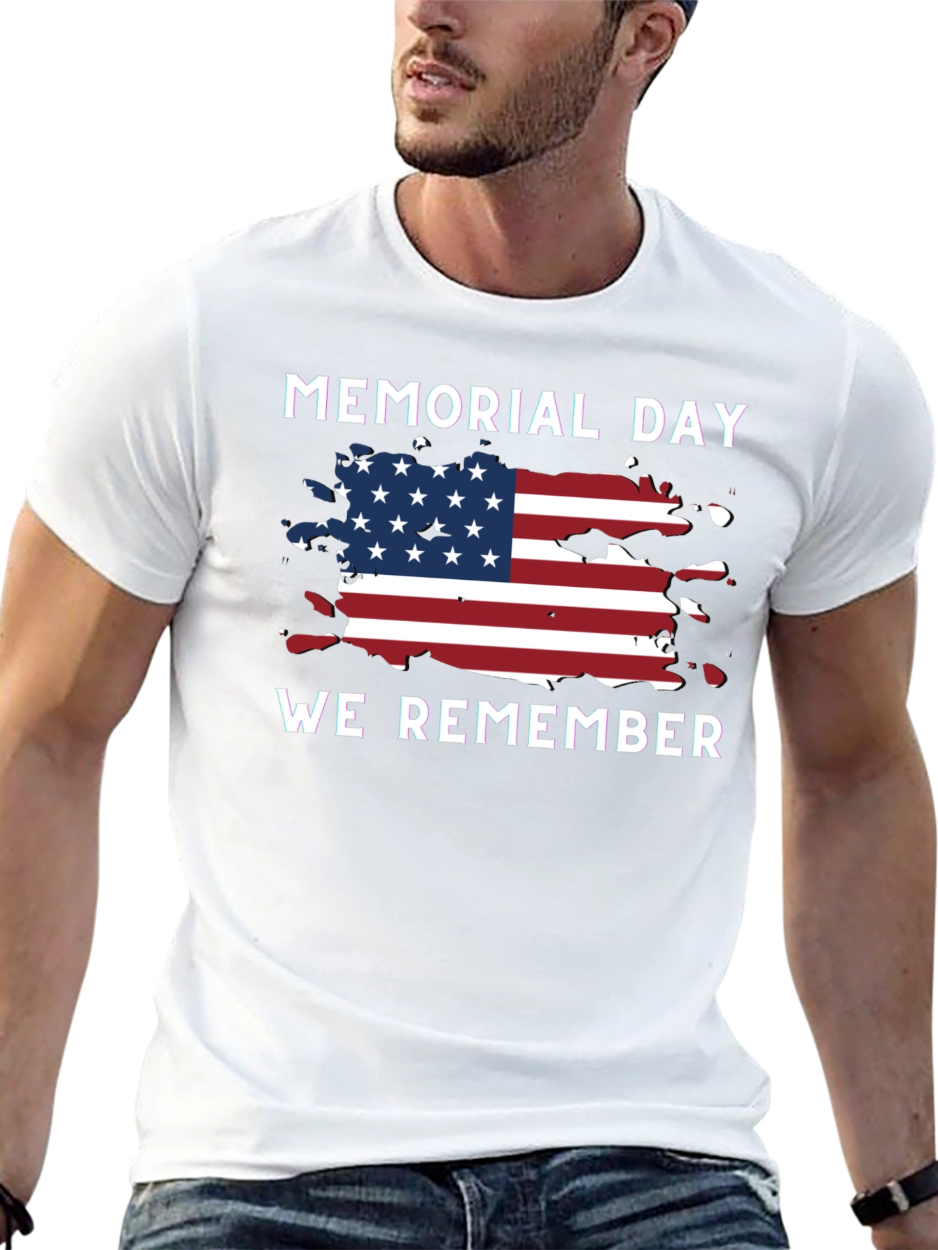 Memorial Day Graphic T-Shirt - We Remember