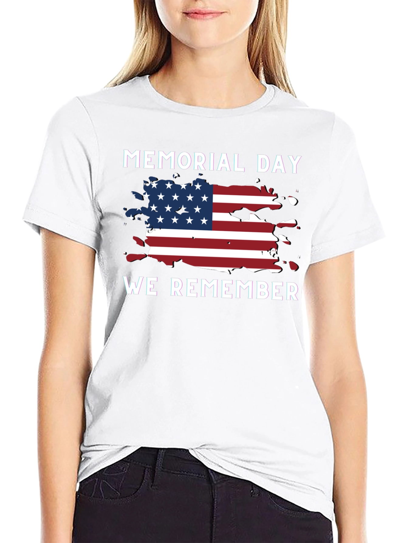 Memorial Day Graphic T-Shirt - We Remember