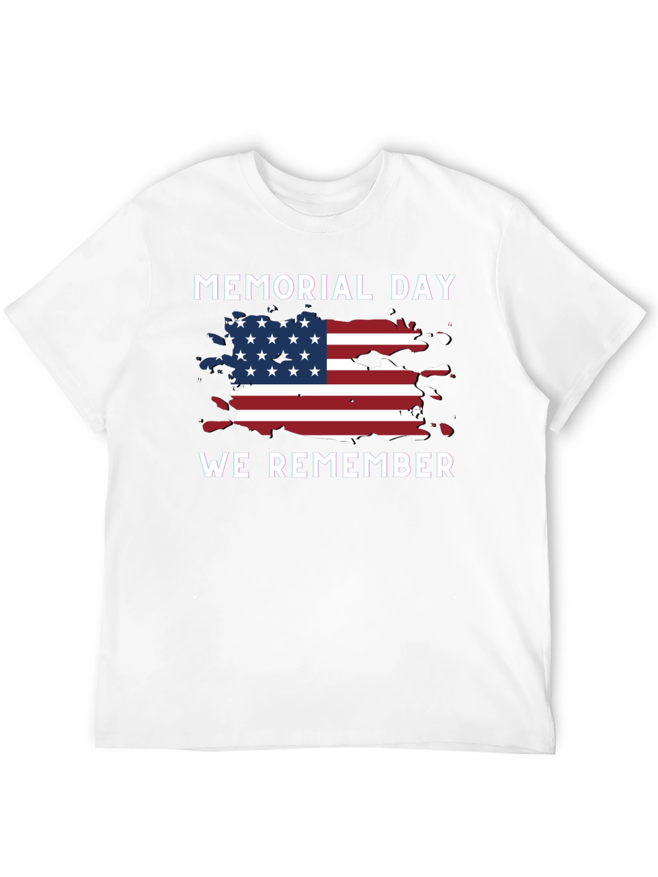 Memorial Day Graphic T-Shirt - We Remember