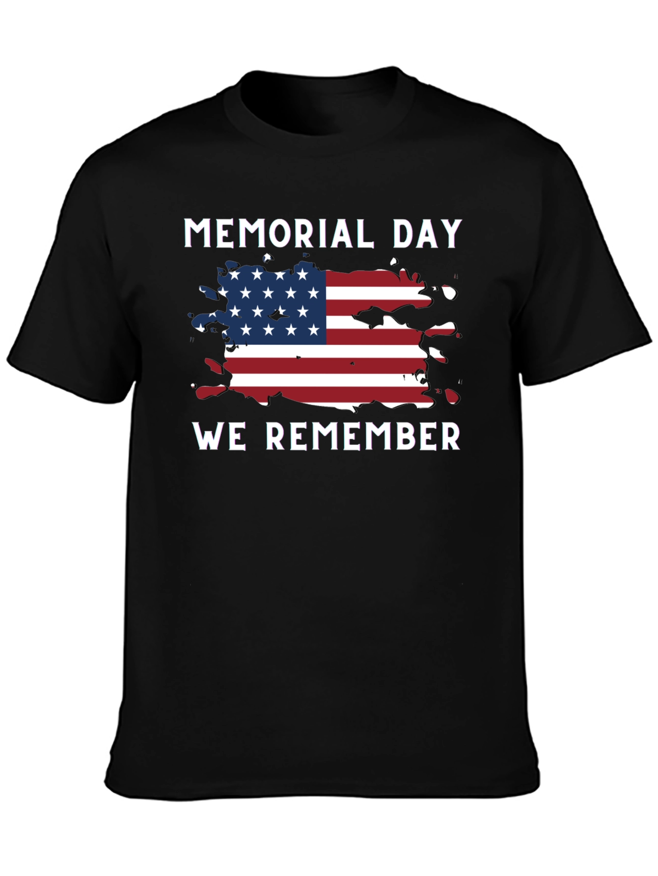 Memorial Day Graphic T-Shirt - We Remember