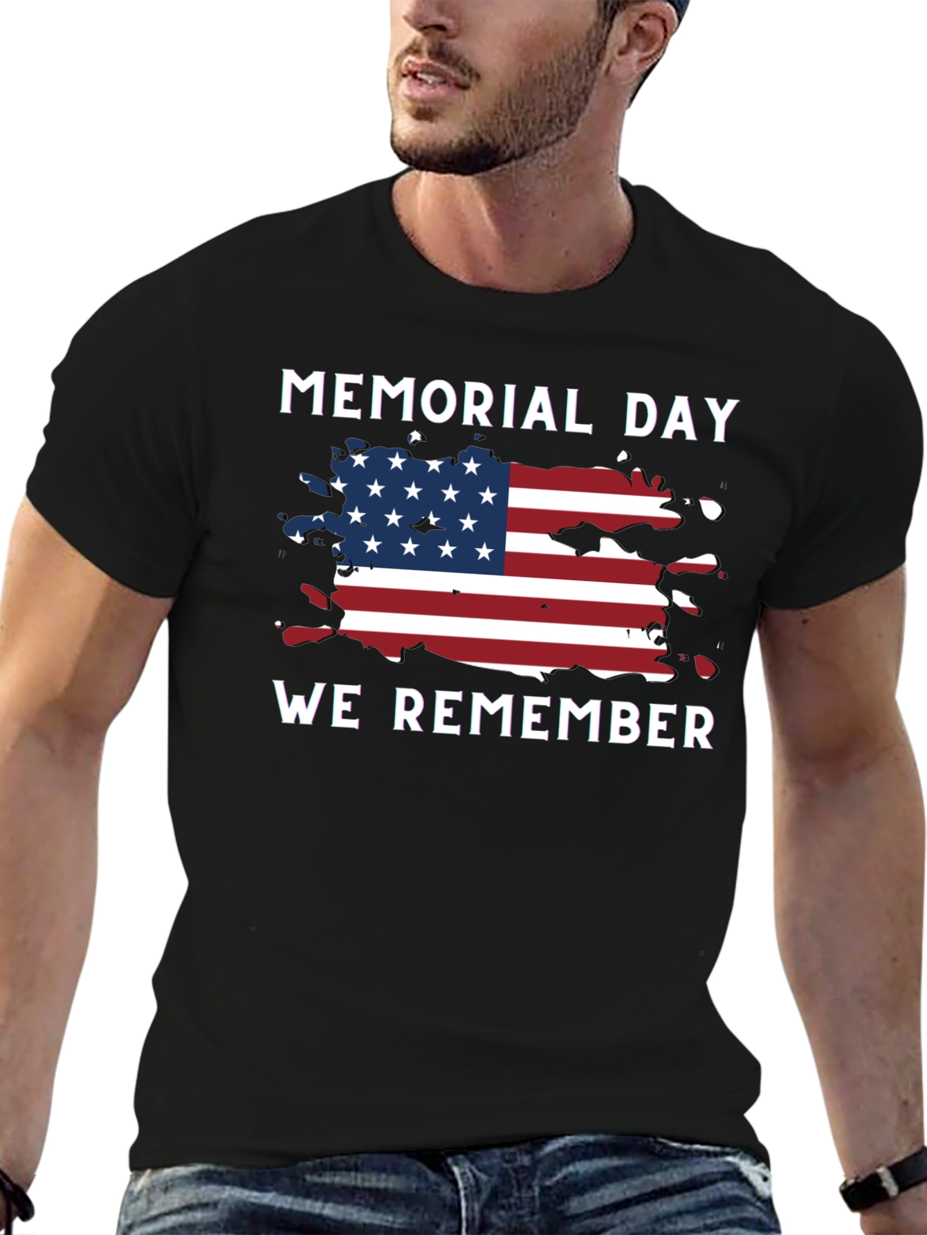 Memorial Day Graphic T-Shirt - We Remember