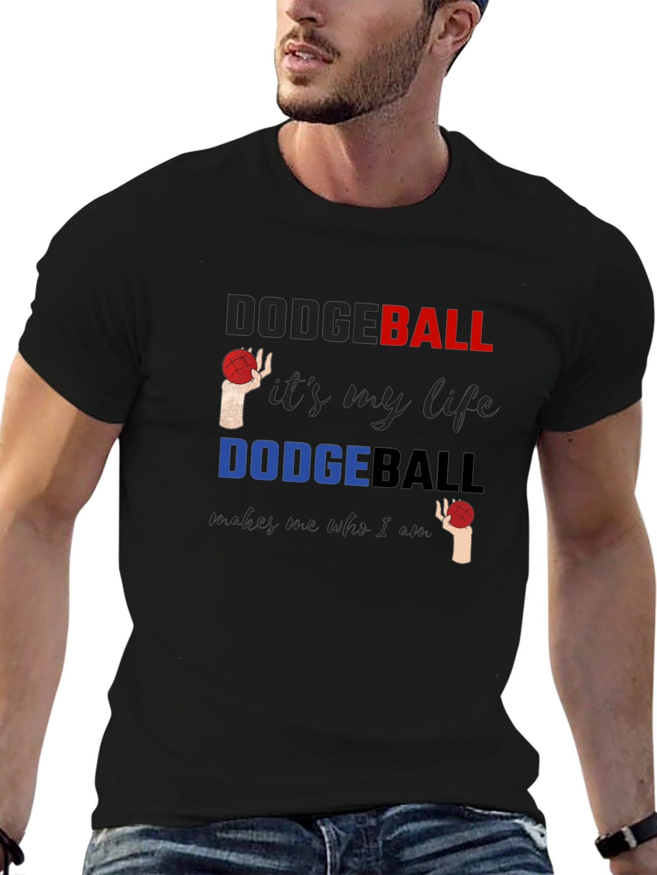 Dodgeball Life T-Shirt - Soft Cotton Tee
