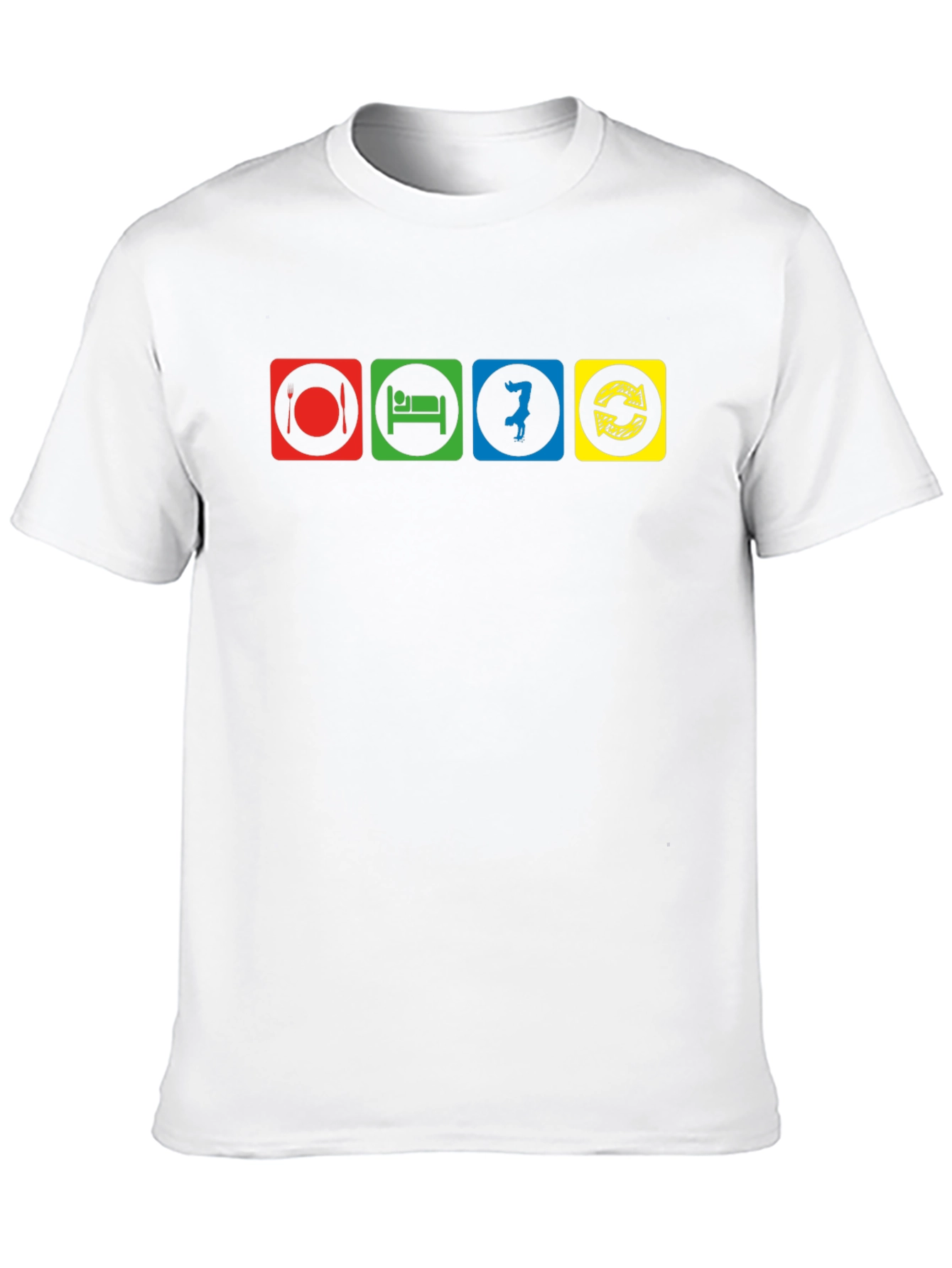 Eat Sleep Dance Repeat Graphic Tee