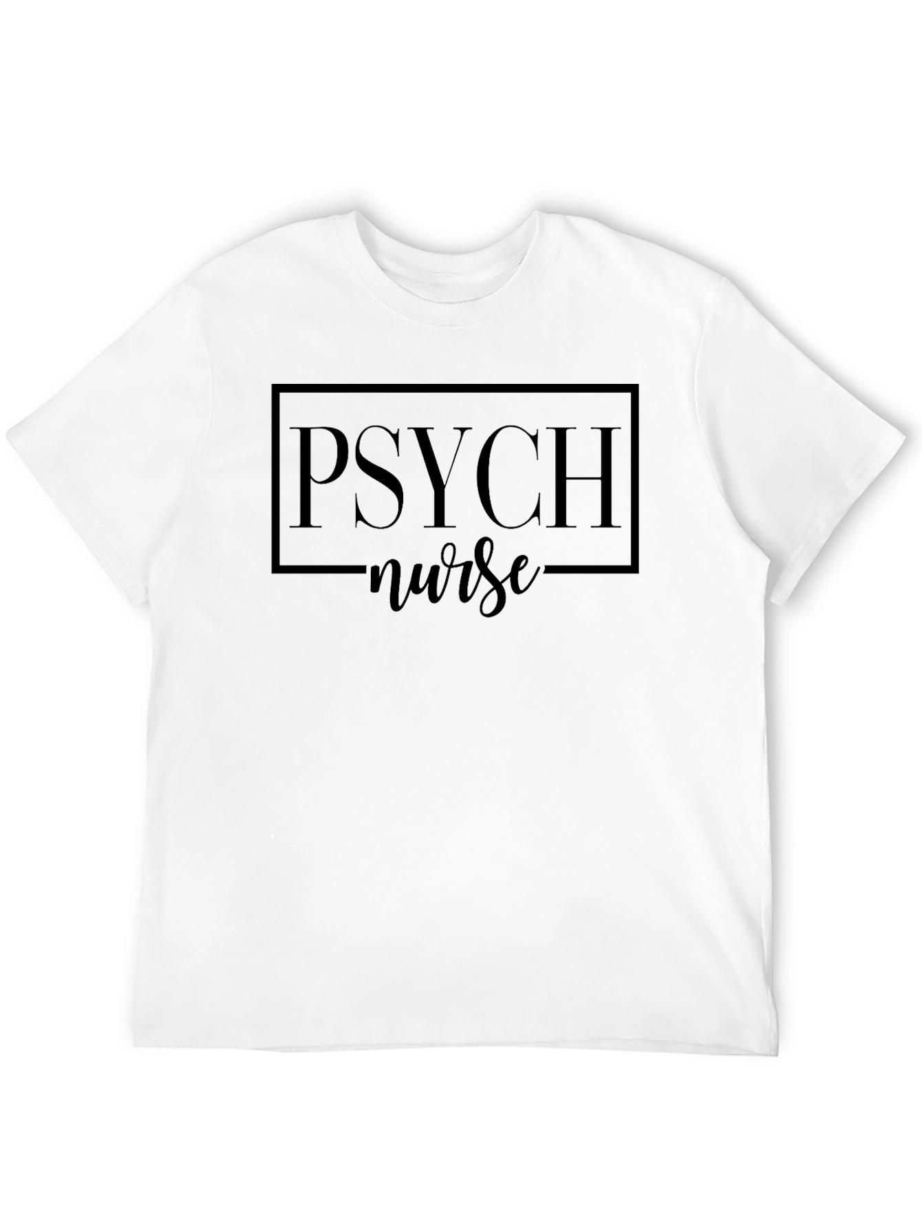 Psych Nurse Black T-Shirt