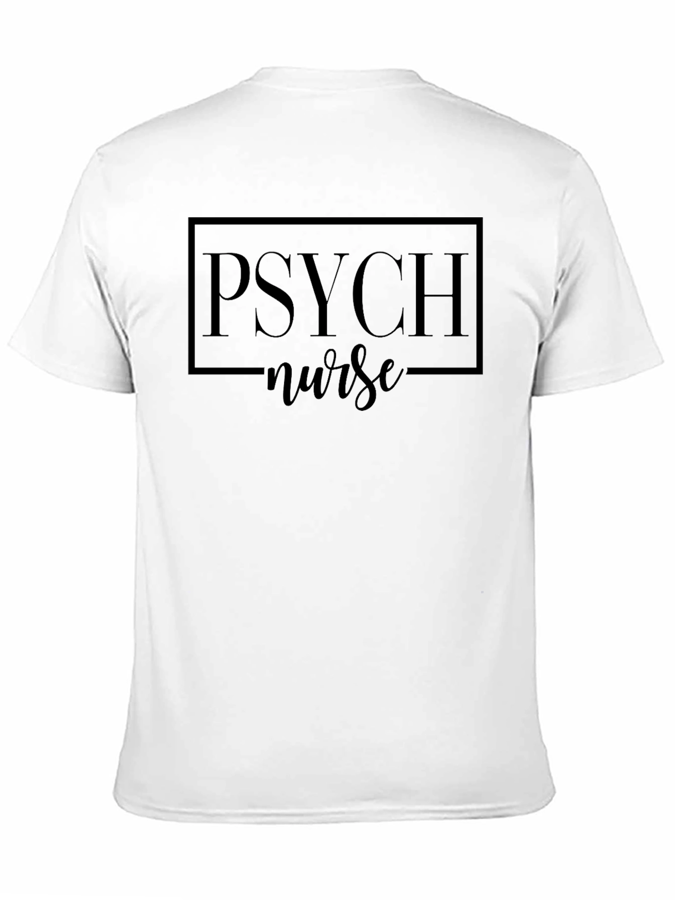 Psych Nurse Black T-Shirt