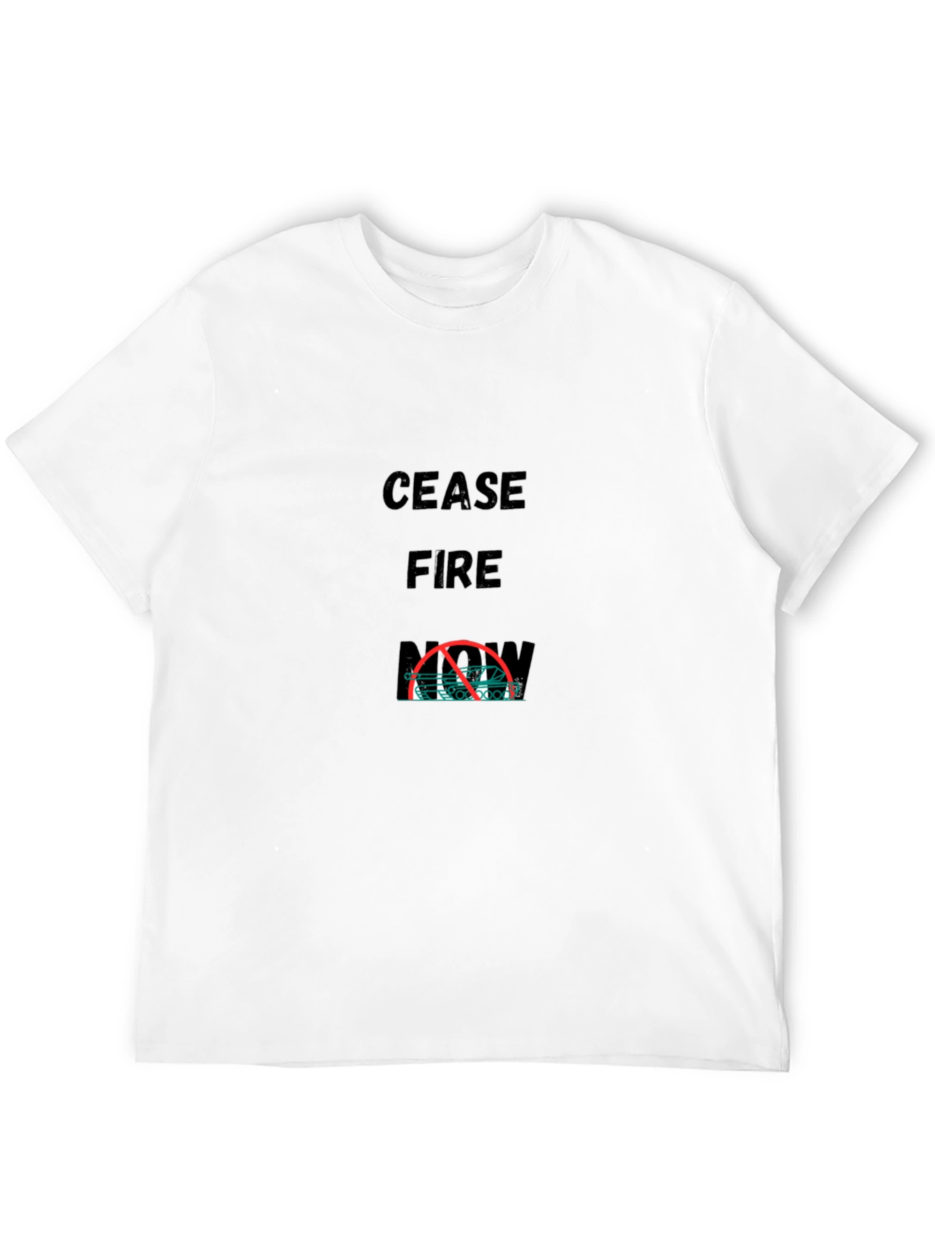 Cease Fire Now Graphic T-Shirt