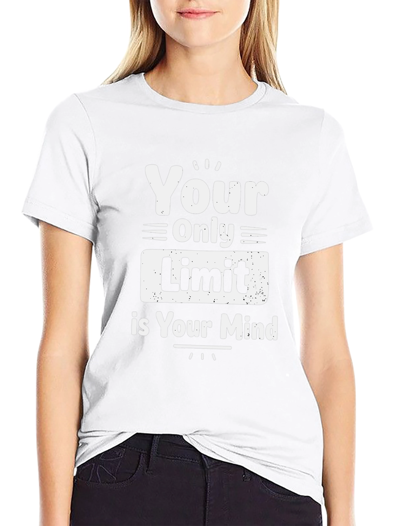 Inspirational Mindset T-Shirt - Your Only Limit