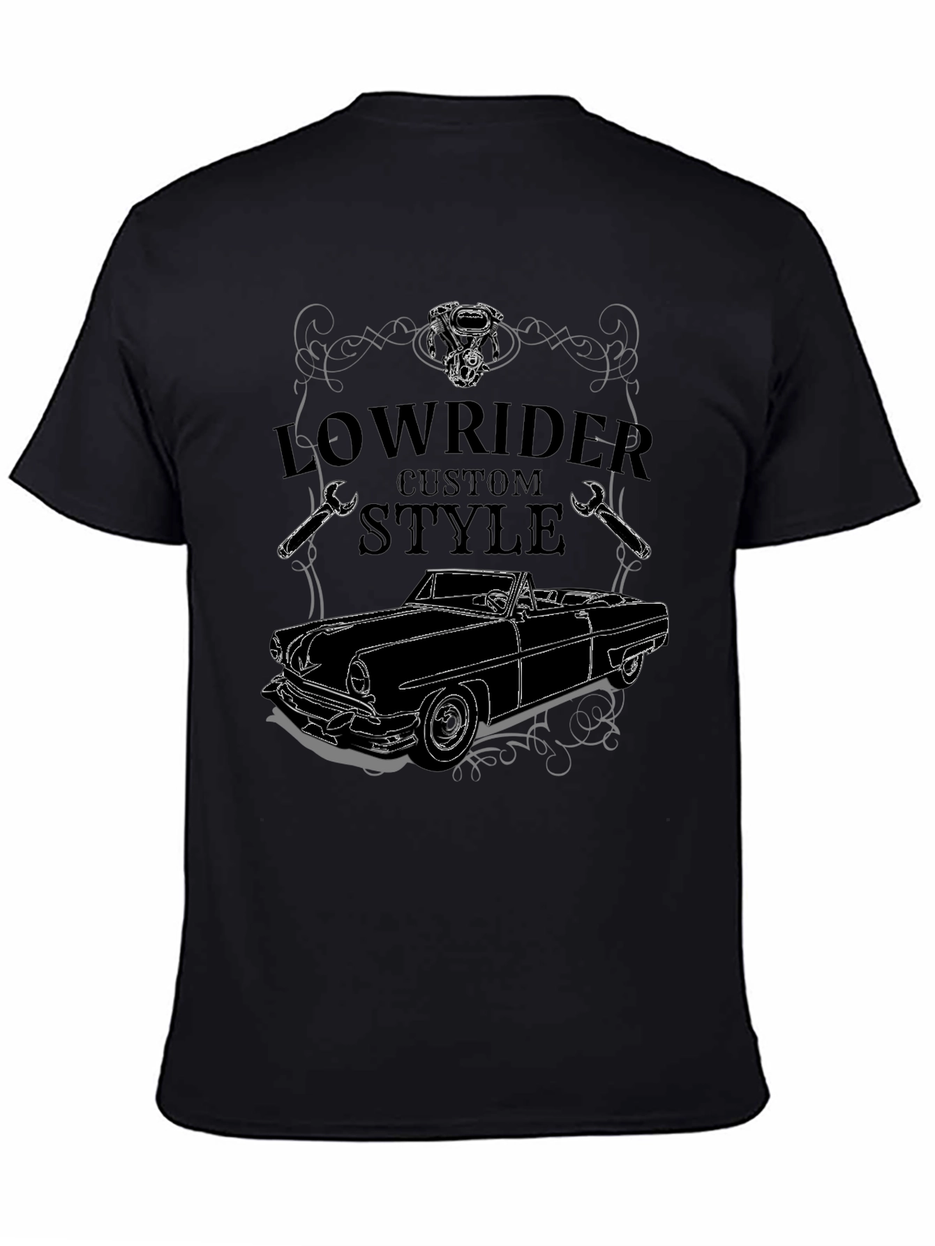 Lowrider Custom Style T-Shirt - Car Design