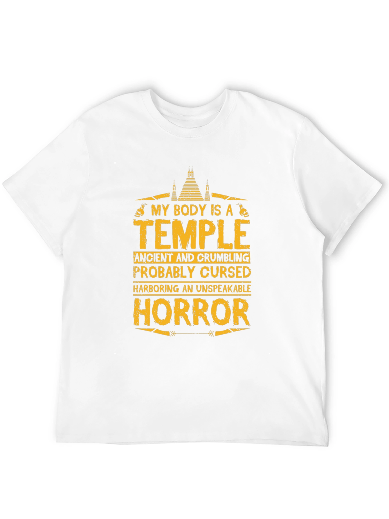 My Body is a Temple Graphic T-Shirt
