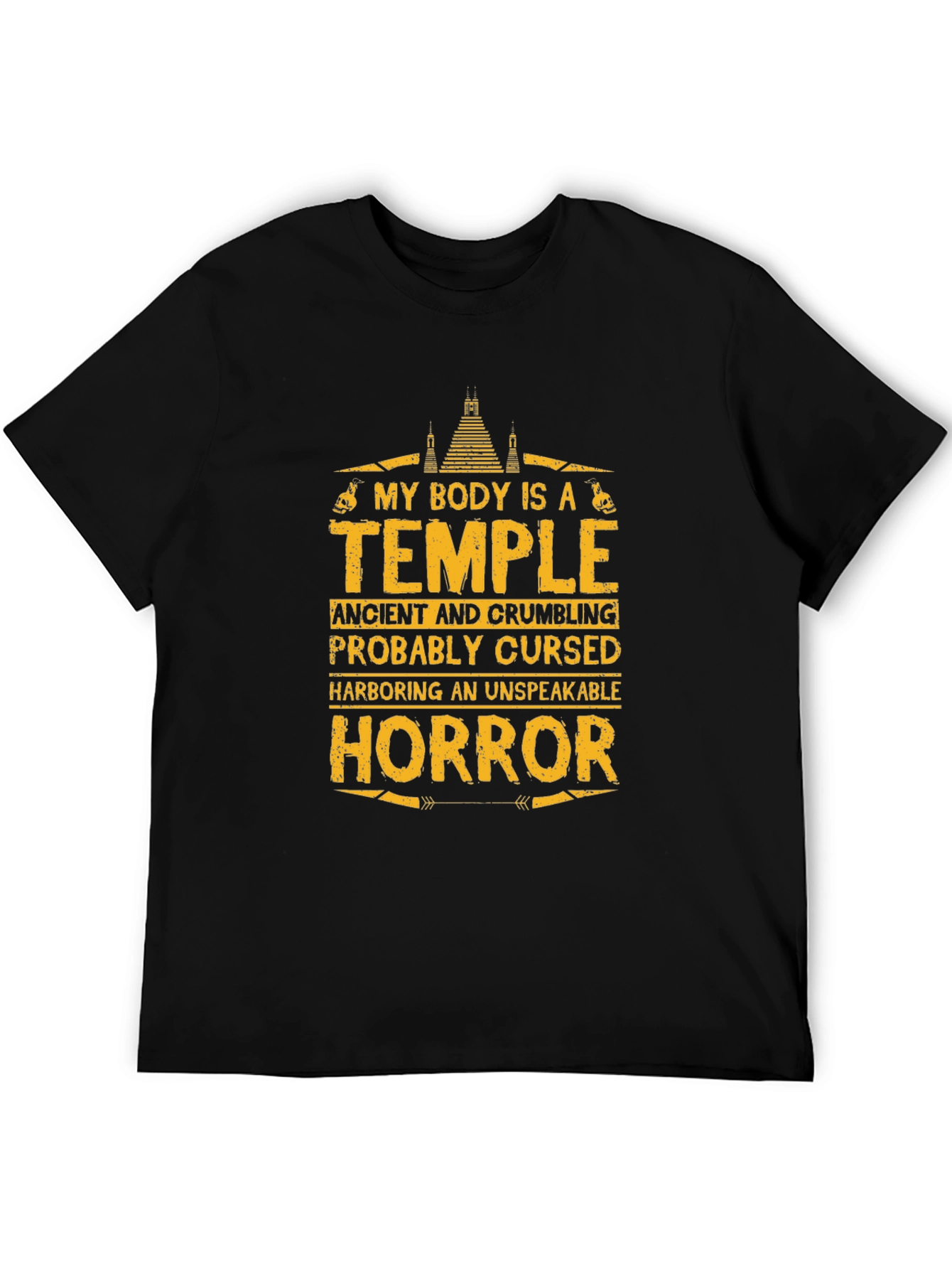My Body is a Temple Graphic T-Shirt