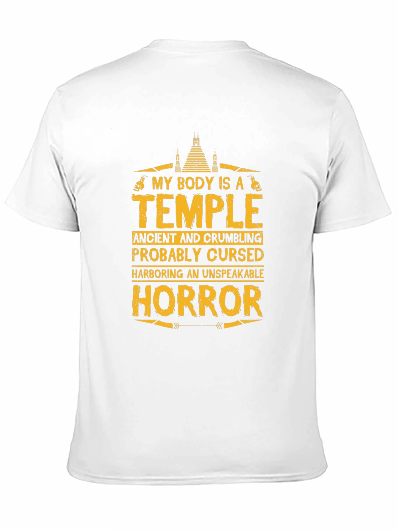 My Body is a Temple Graphic T-Shirt