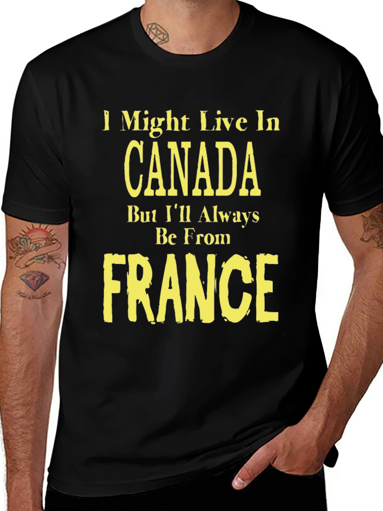 Canada France Graphic T-Shirt