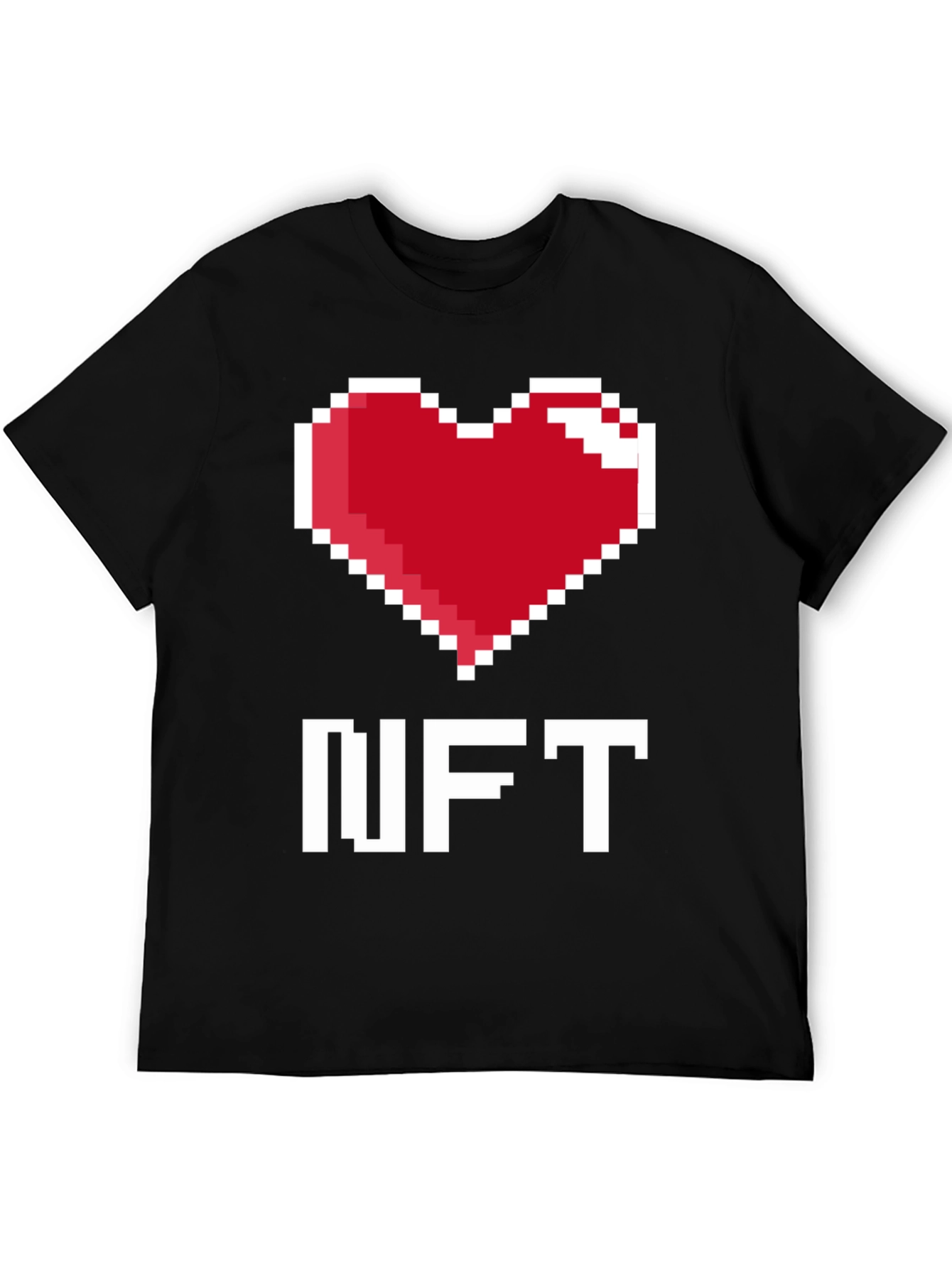 I Heart NFT - Pixel Art T-Shirt