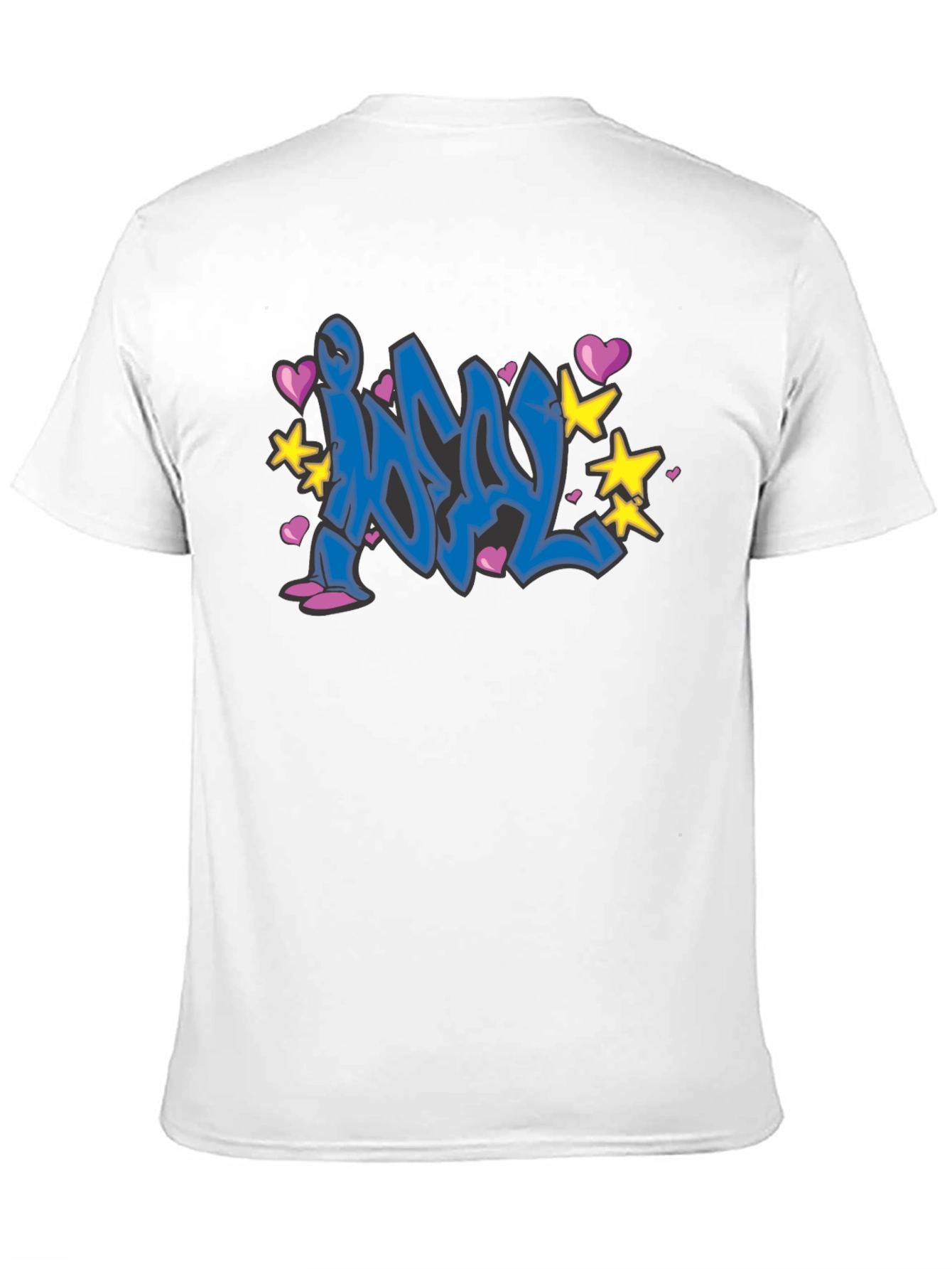 Graffiti Art Black T-Shirt