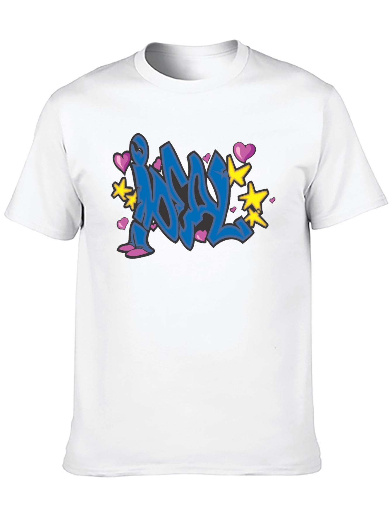 Graffiti Art Black T-Shirt