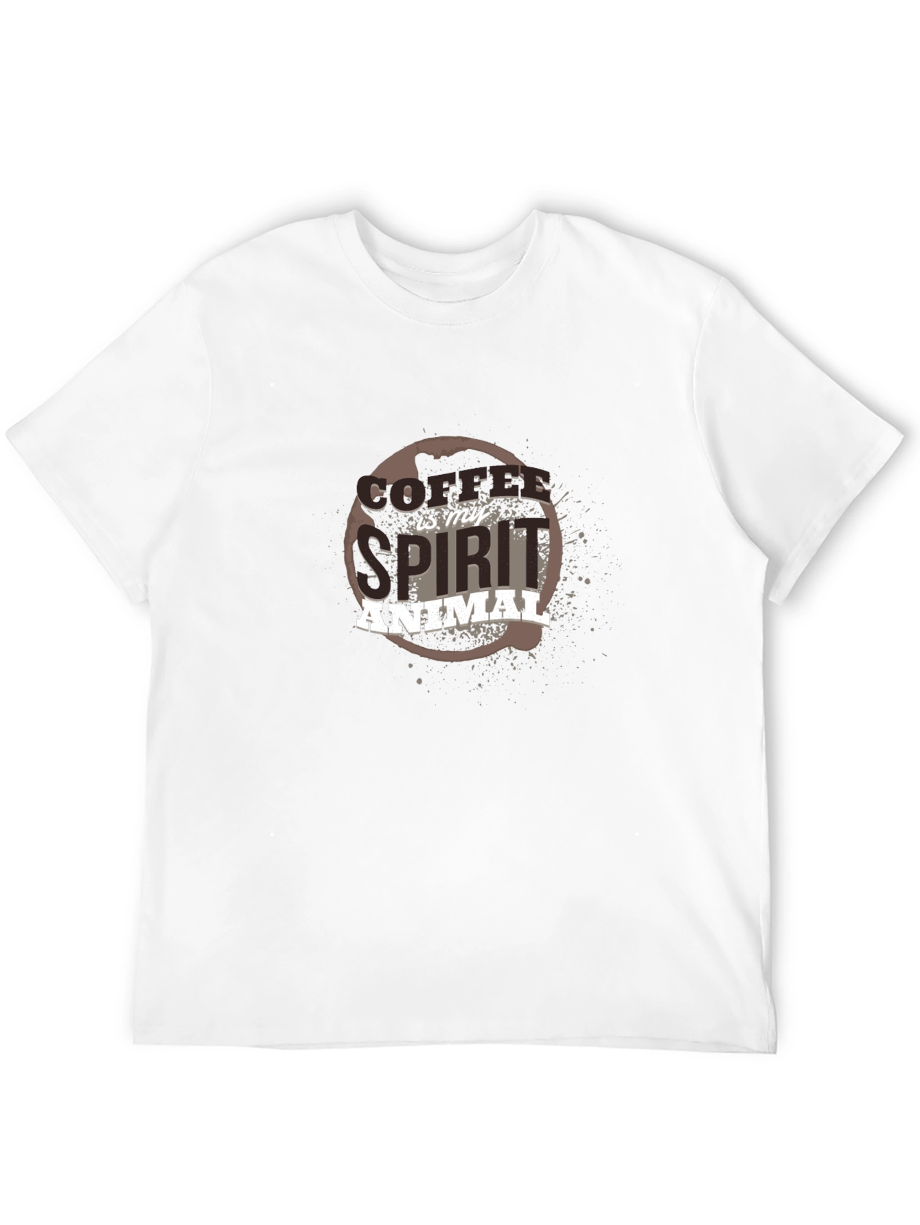 Coffee Is My Spirit Animal Graphic T-Shirt