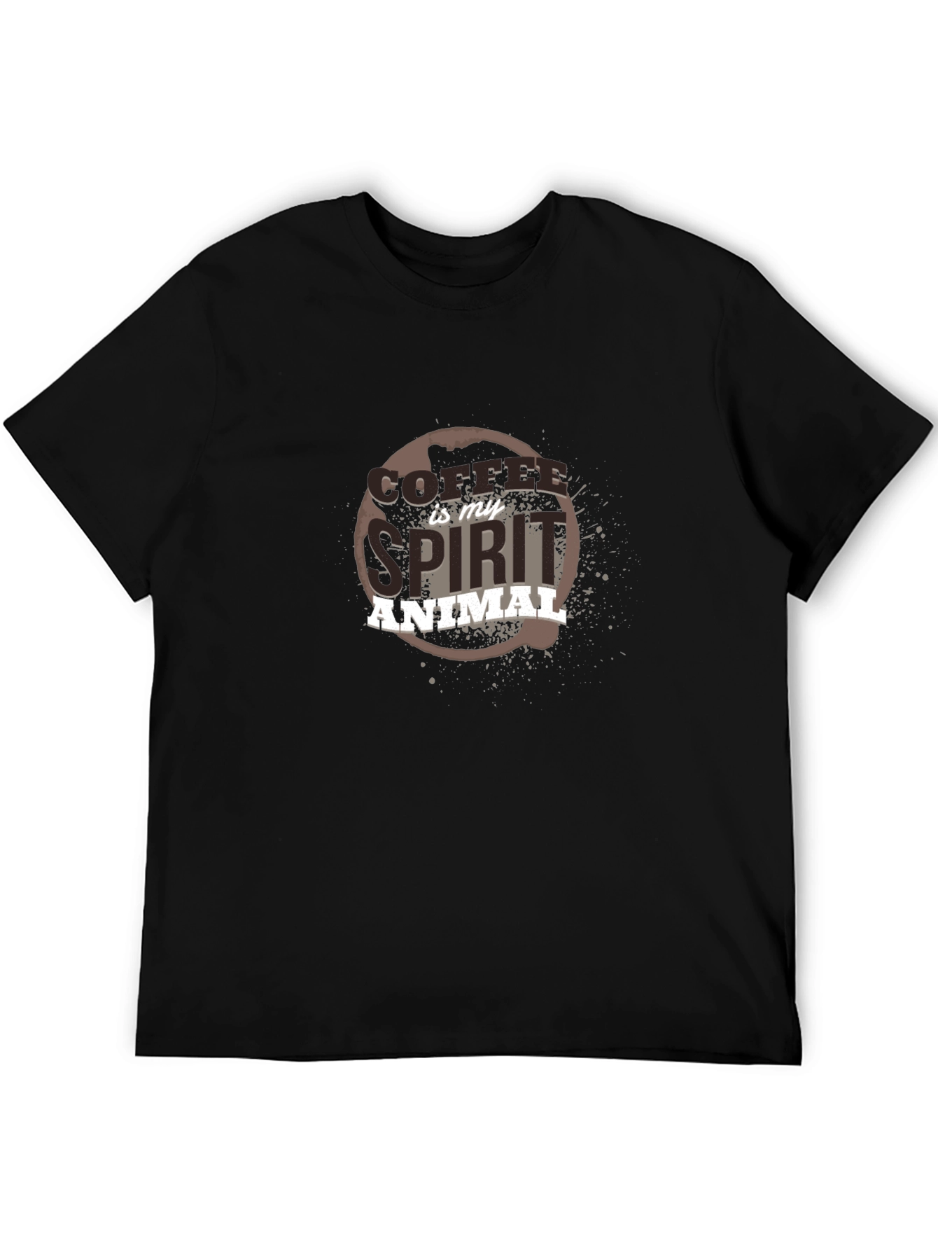 Coffee Is My Spirit Animal Graphic T-Shirt
