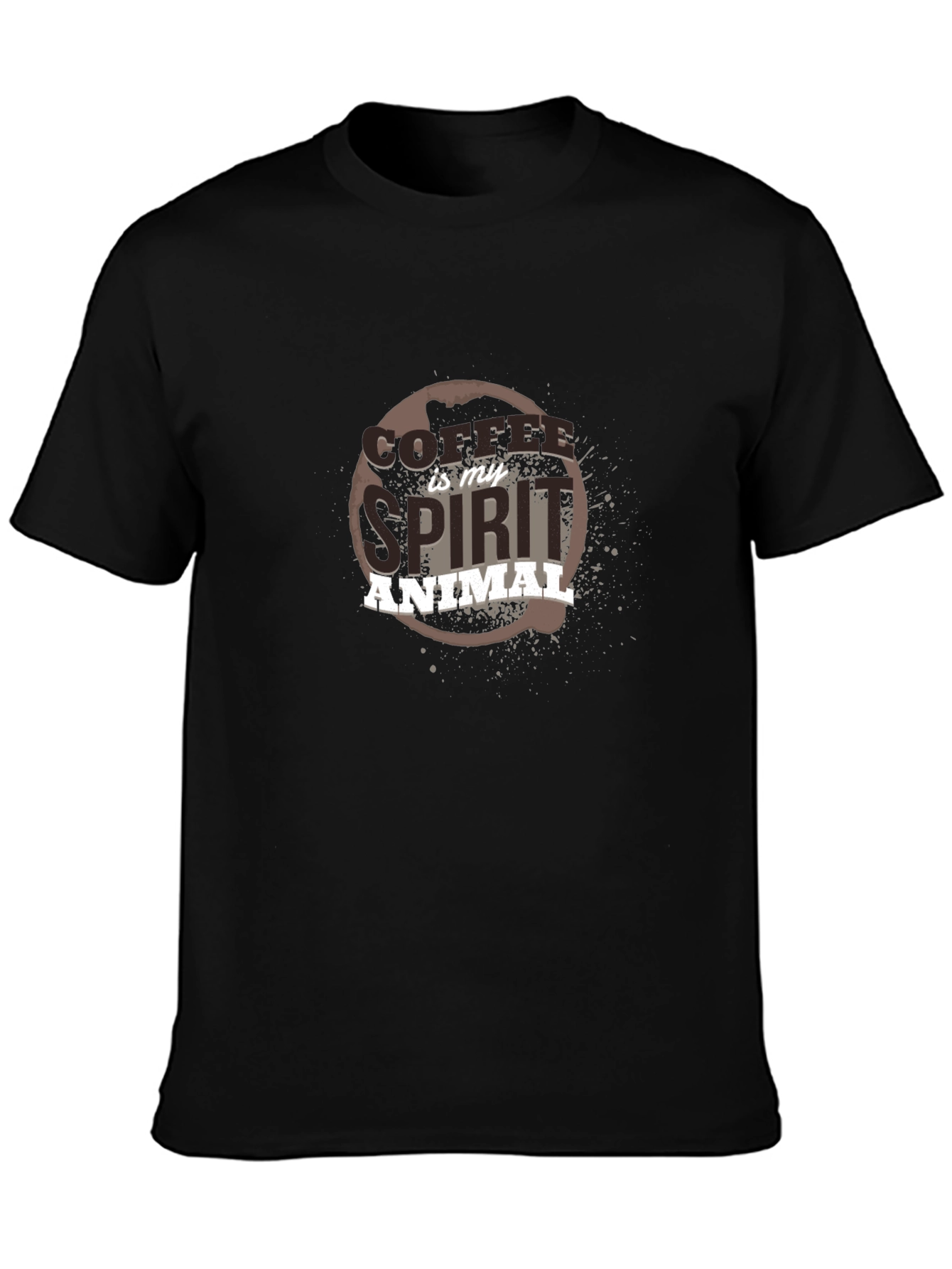 Coffee Is My Spirit Animal Graphic T-Shirt