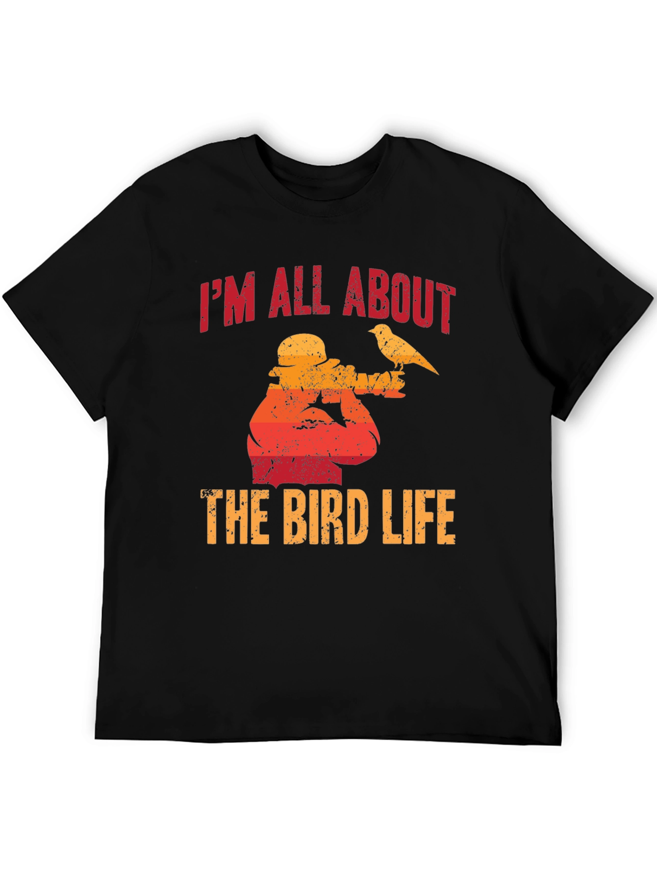 Bird Life Graphic Tee - Nature Enthusiast