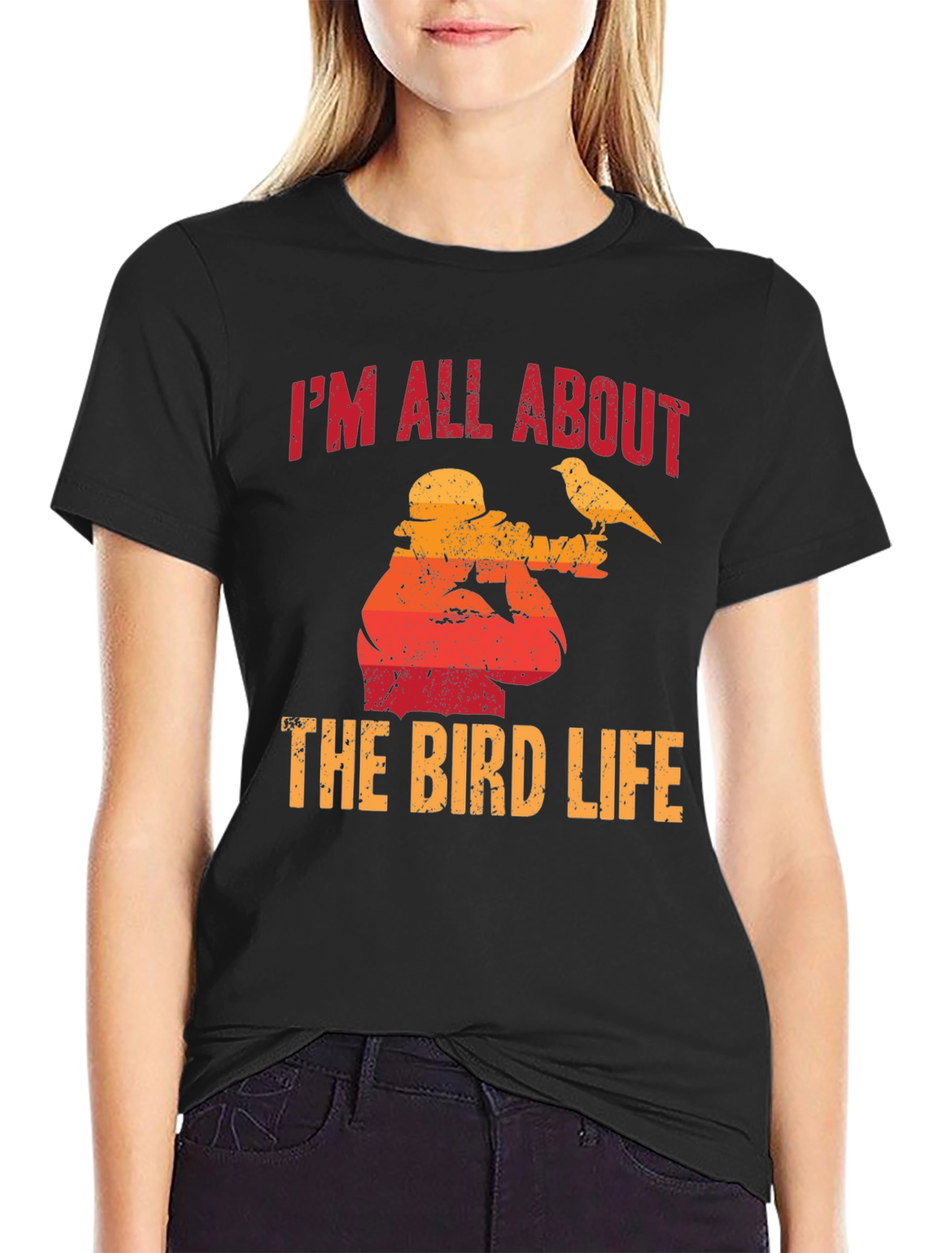 Bird Life Graphic Tee - Nature Enthusiast