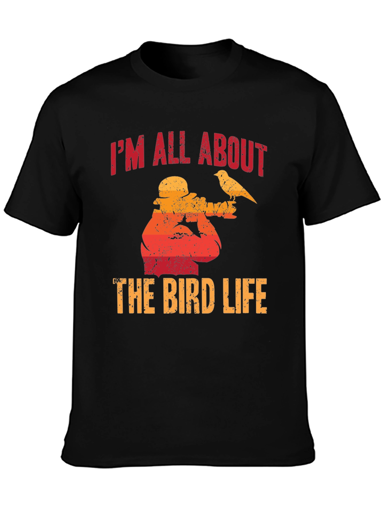 Bird Life Graphic Tee - Nature Enthusiast