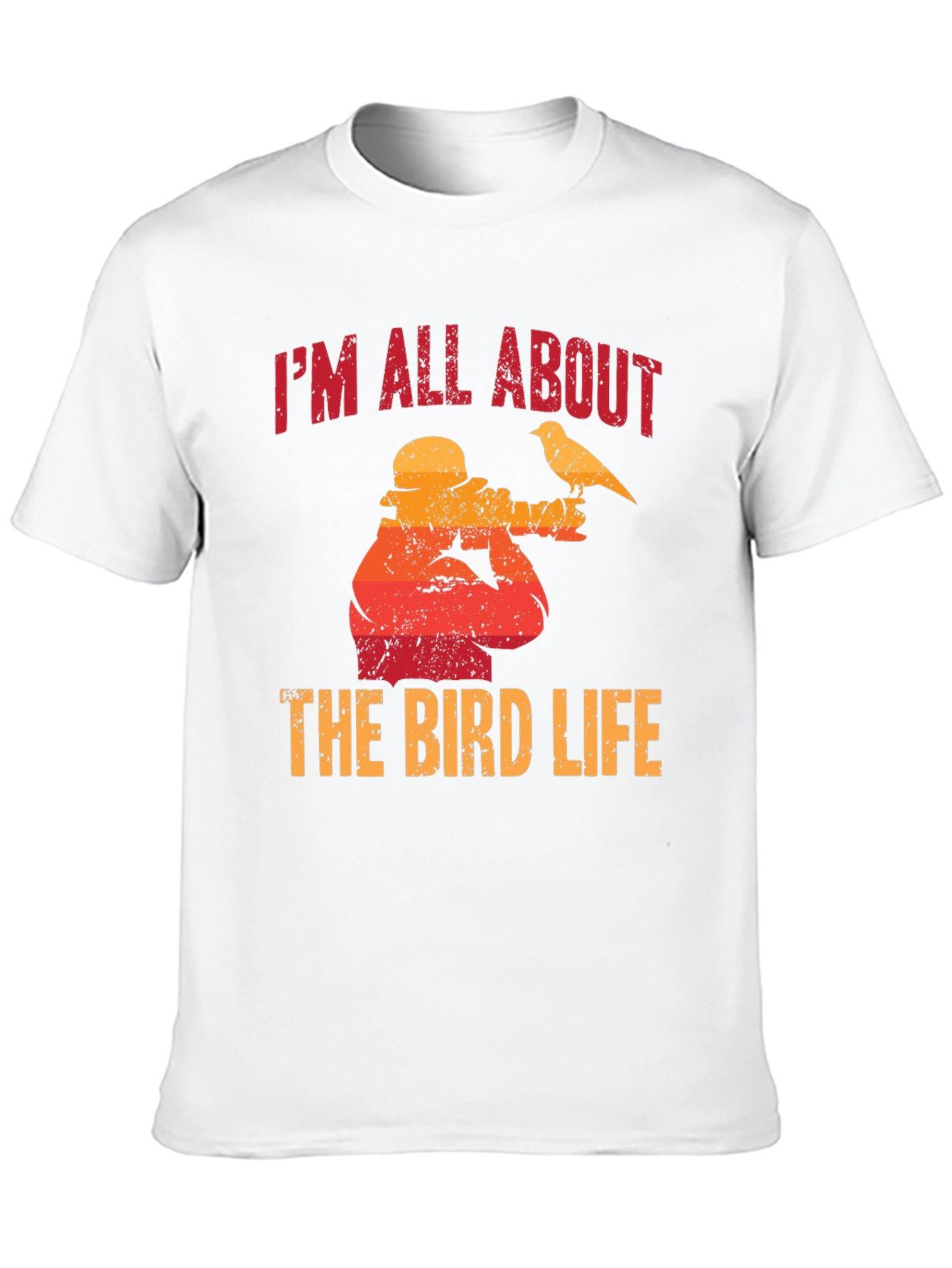 Bird Life Graphic Tee - Nature Enthusiast