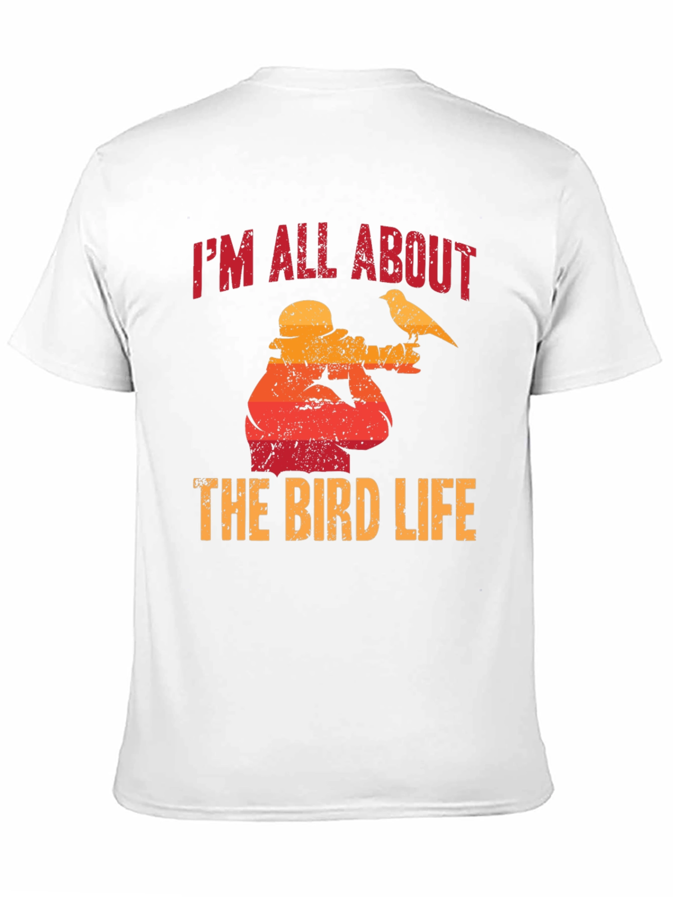 Bird Life Graphic Tee - Nature Enthusiast