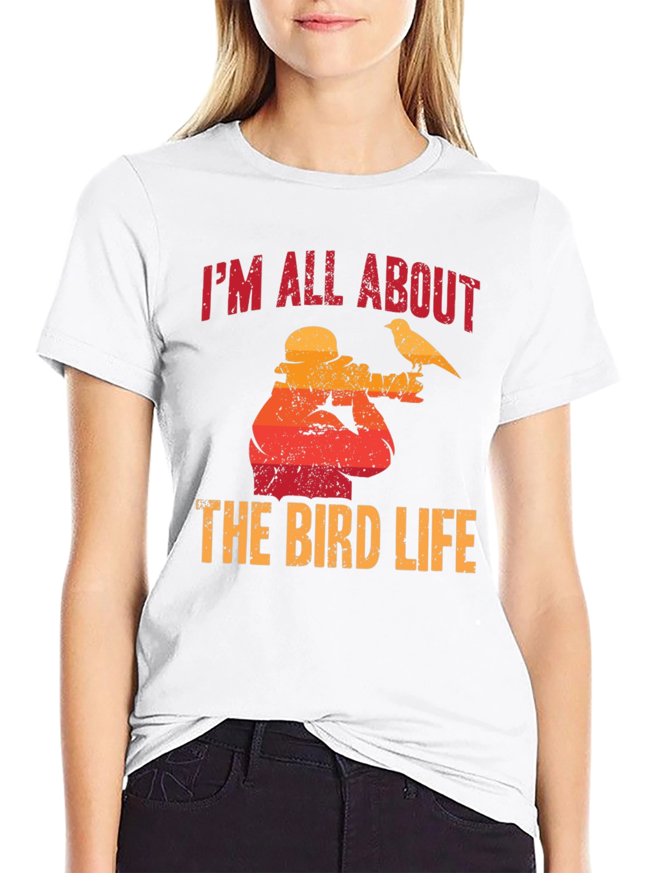 Bird Life Graphic Tee - Nature Enthusiast