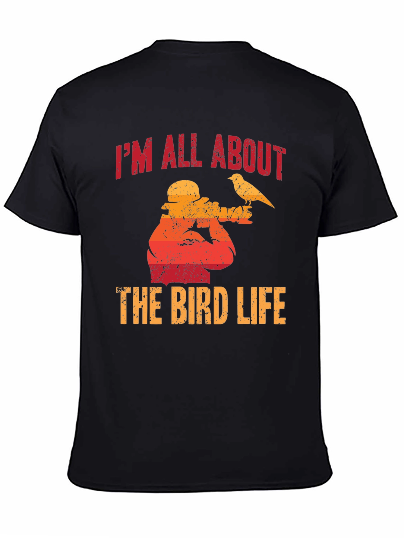 Bird Life Graphic Tee - Nature Enthusiast