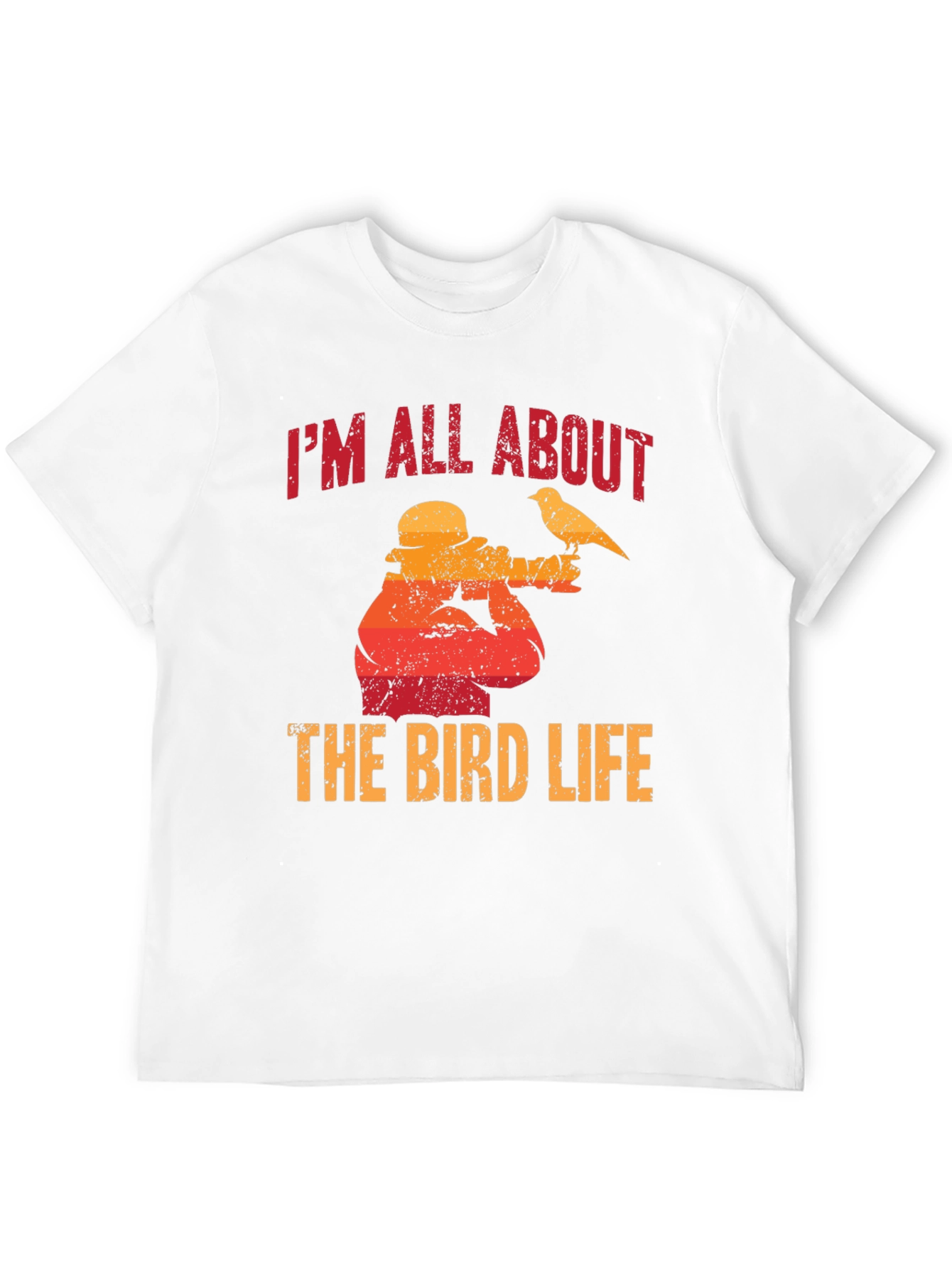 Bird Life Graphic Tee - Nature Enthusiast