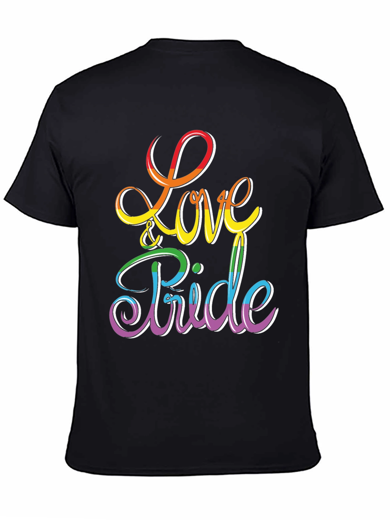 Love & Pride Rainbow Graphic Tee
