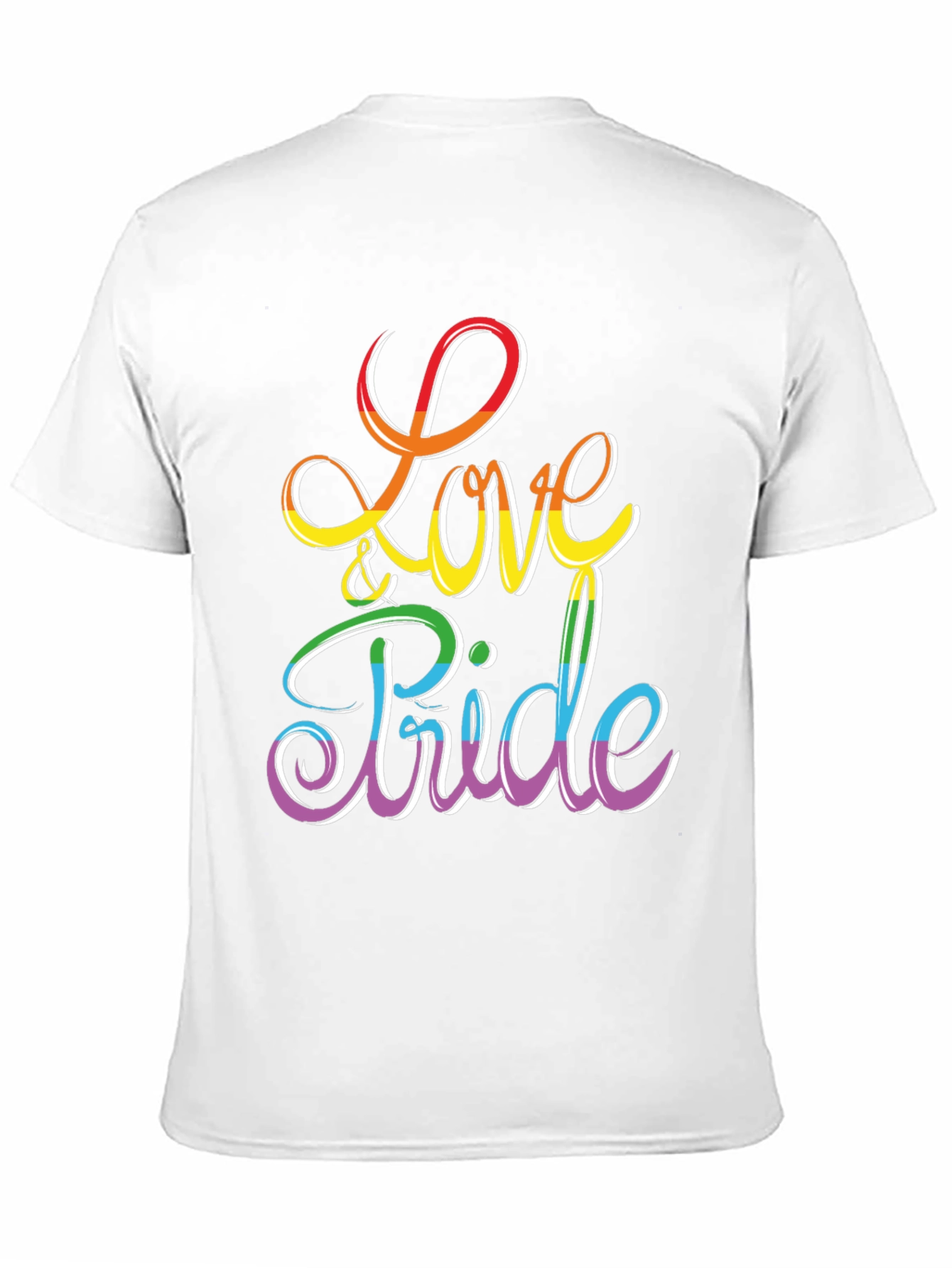 Love & Pride Rainbow Graphic Tee