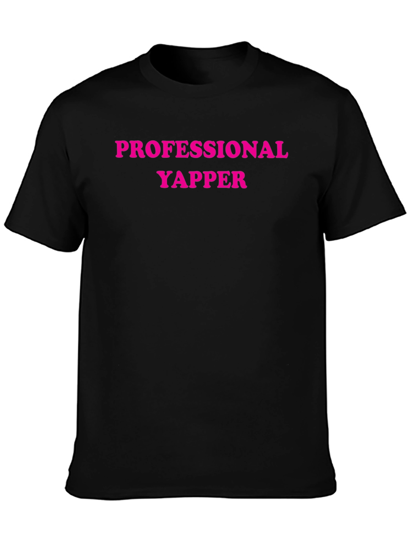 Professional Yapper Graphic Tee - Black