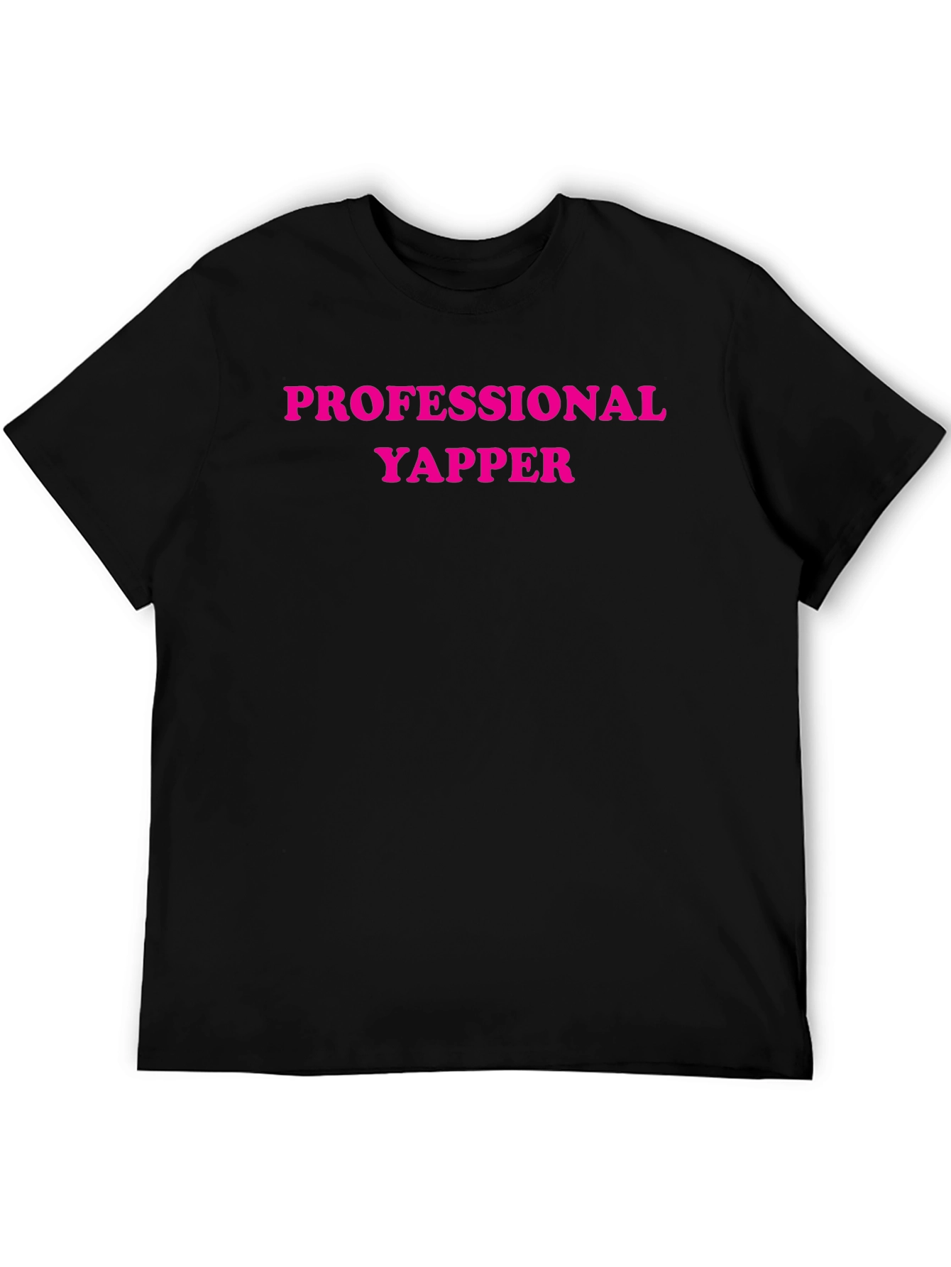Professional Yapper Graphic Tee - Black
