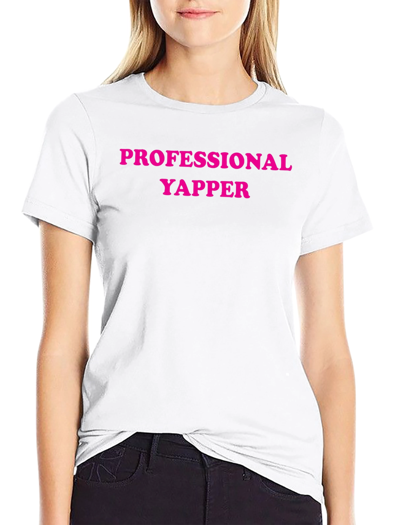 Professional Yapper Graphic Tee - Black