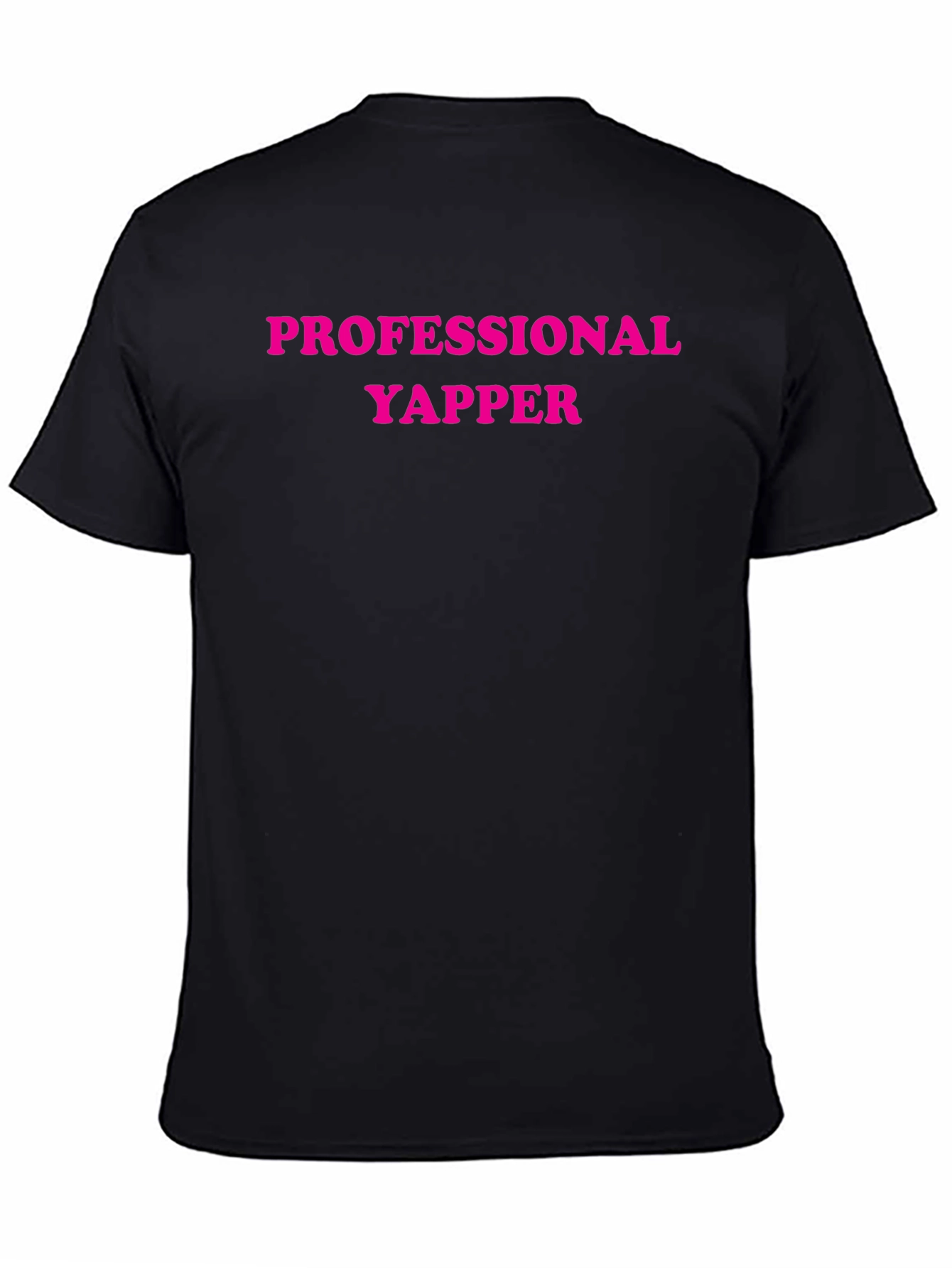 Professional Yapper Graphic Tee - Black
