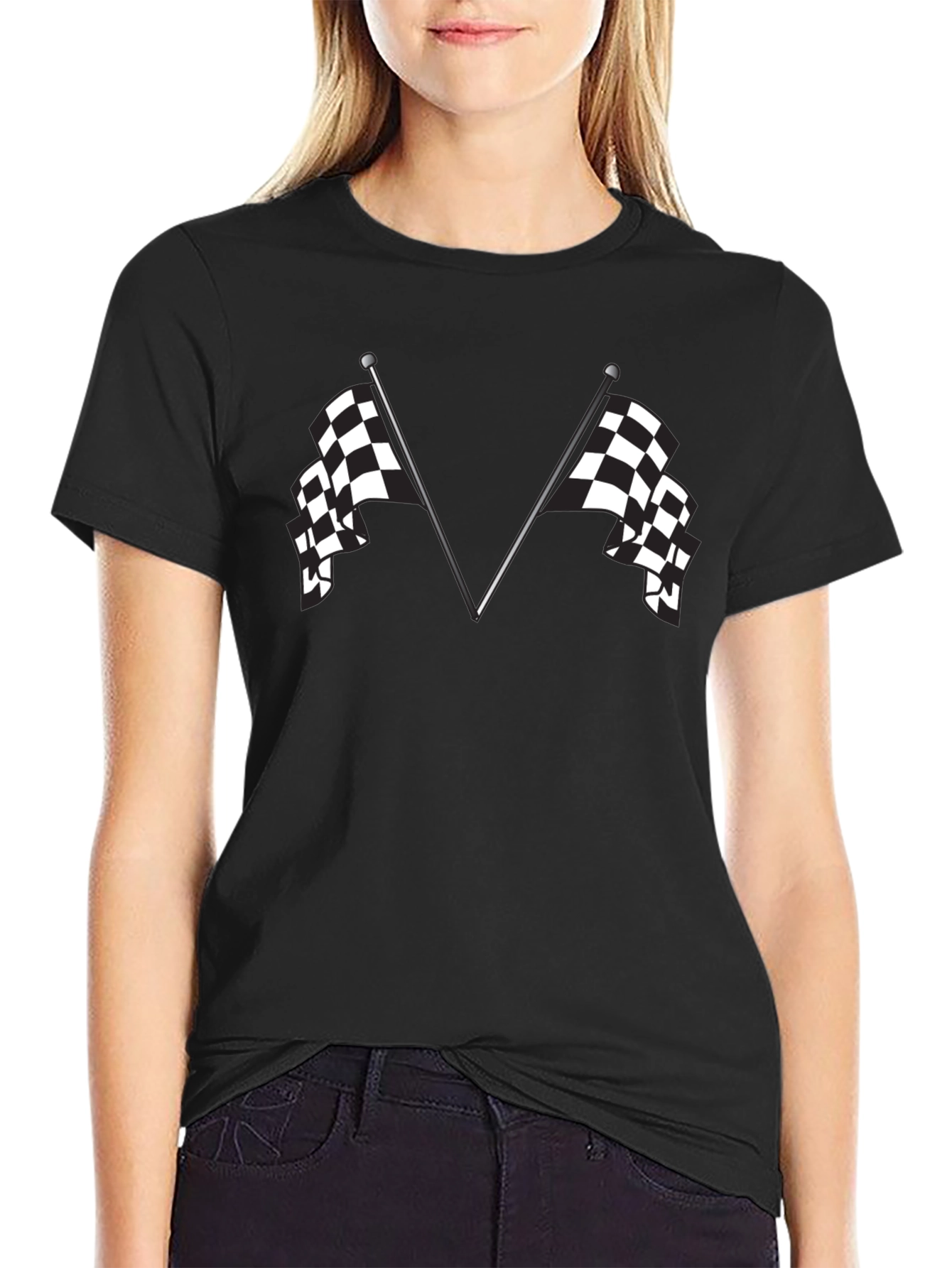 Racing Flags Graphic T-Shirt
