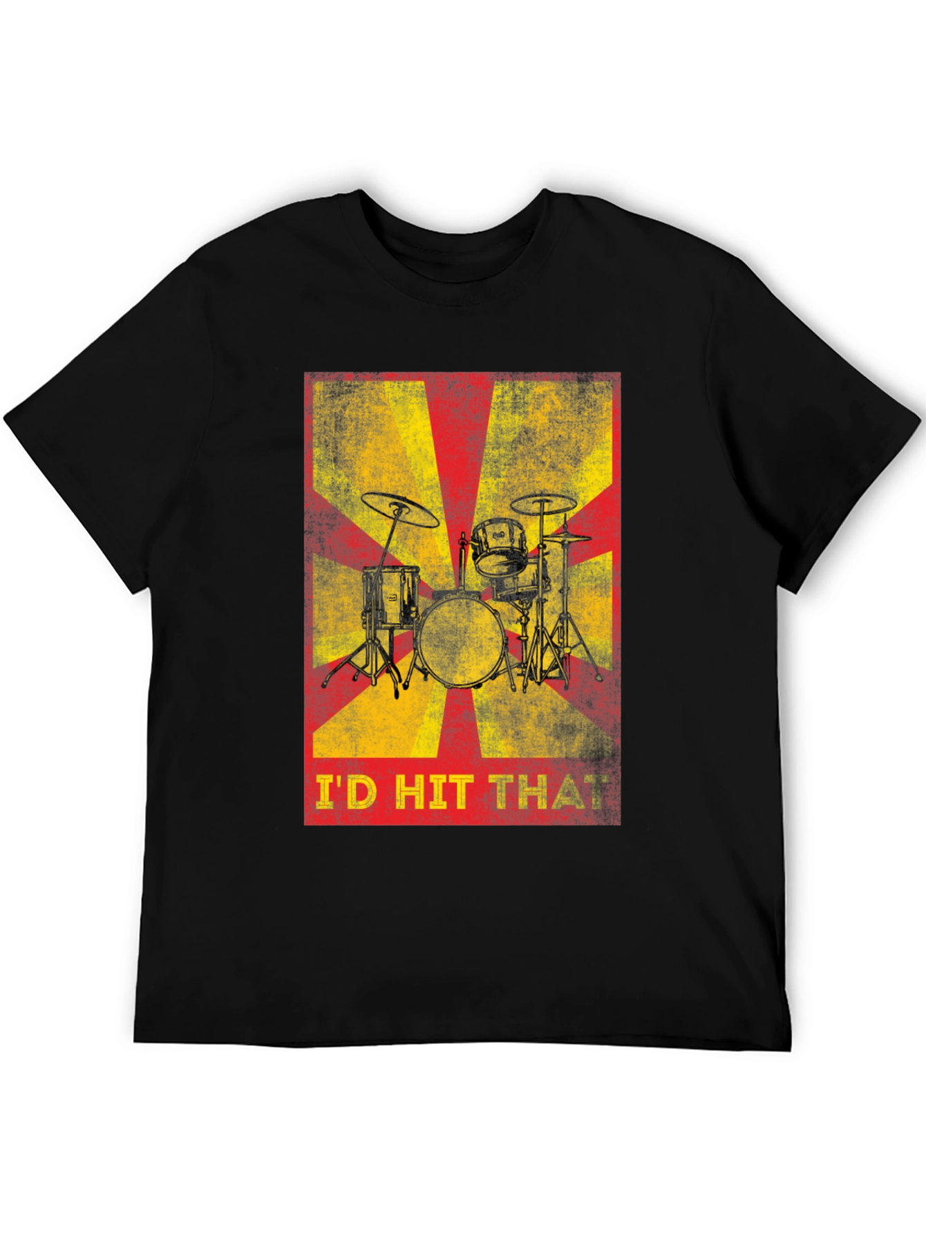 Id Hit That Drum Set T-Shirt