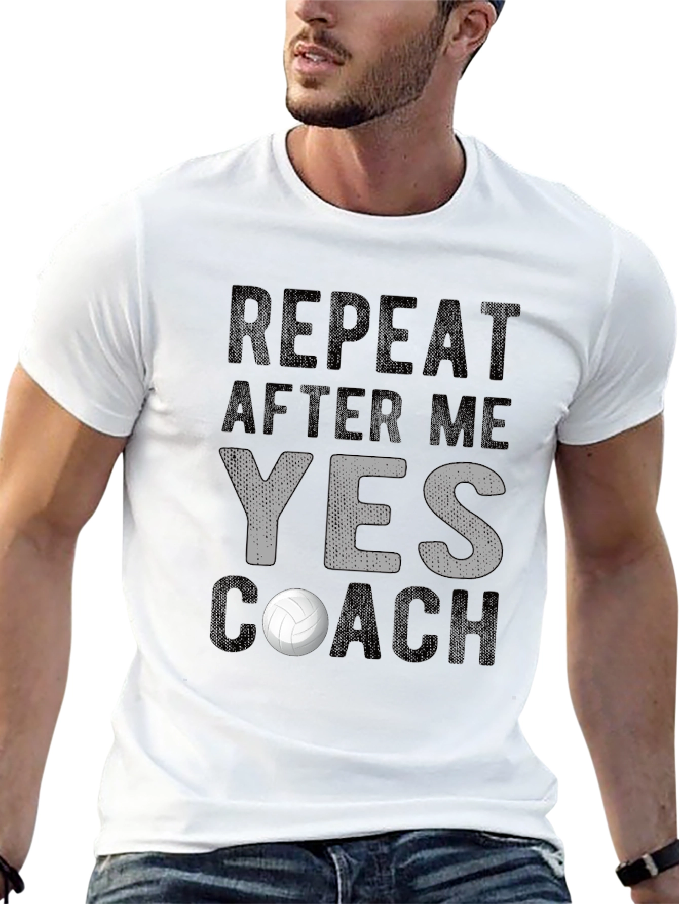 Yes Coach Volleyball T-Shirt