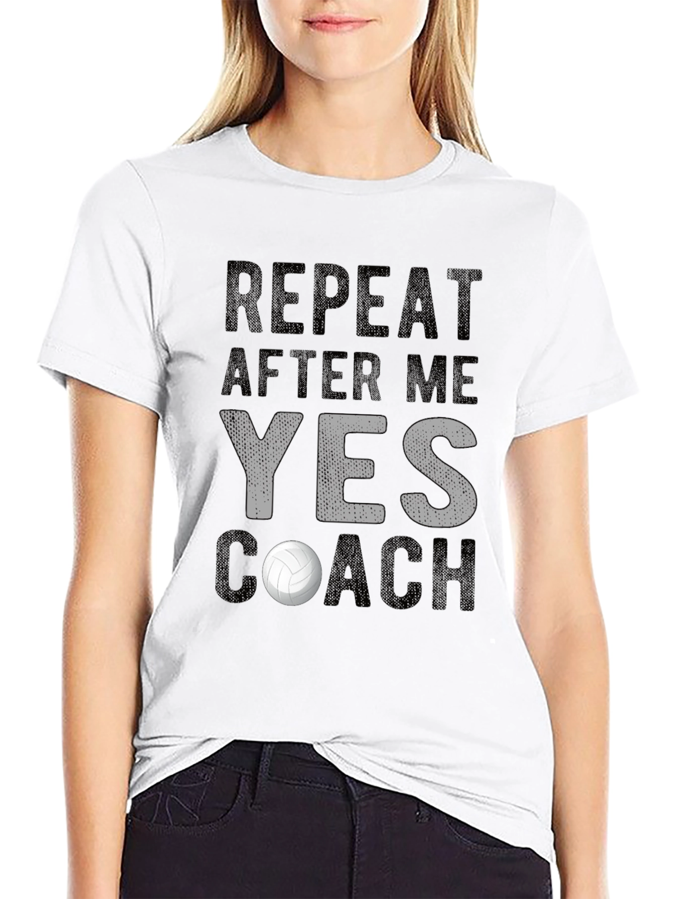 Yes Coach Volleyball T-Shirt