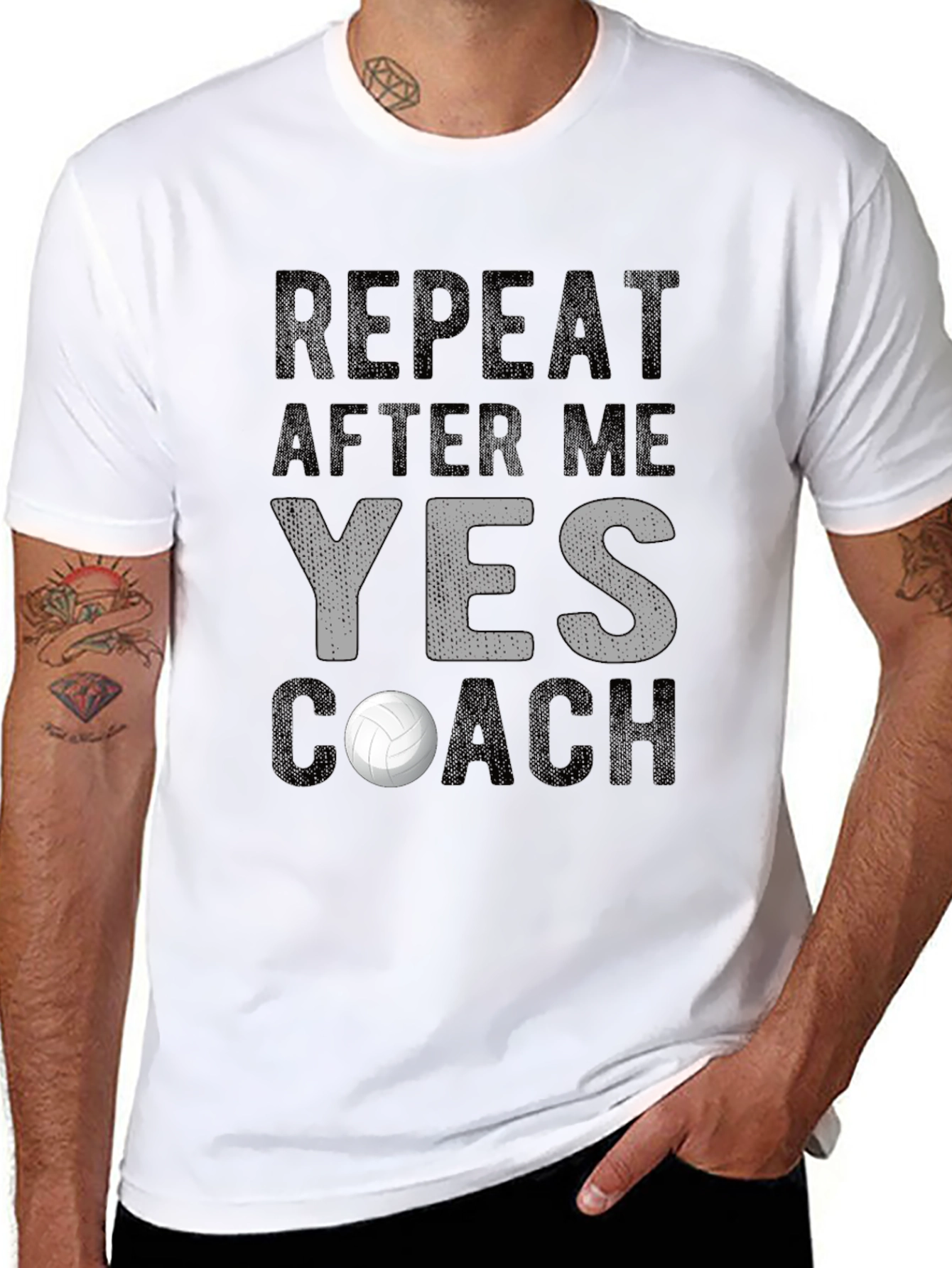 Yes Coach Volleyball T-Shirt