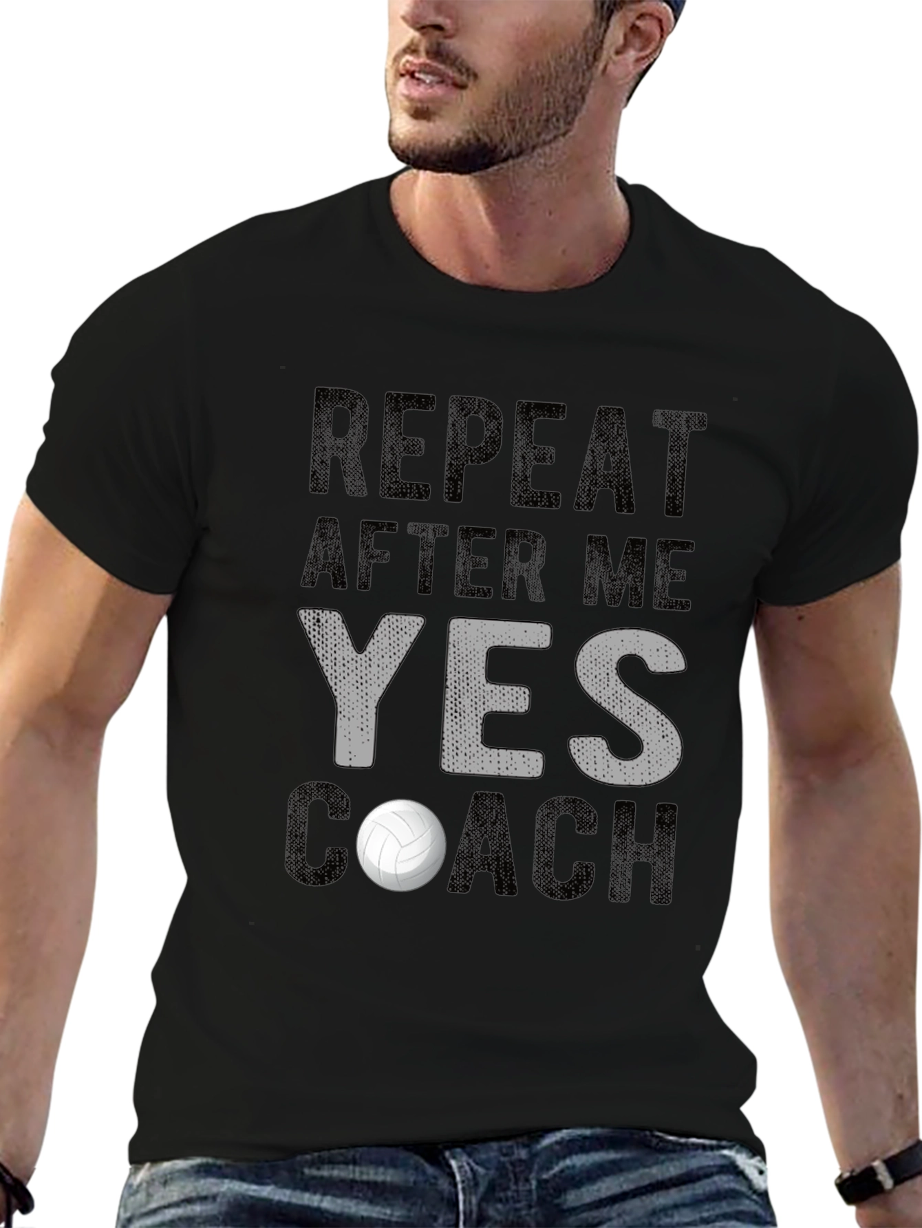Yes Coach Volleyball T-Shirt
