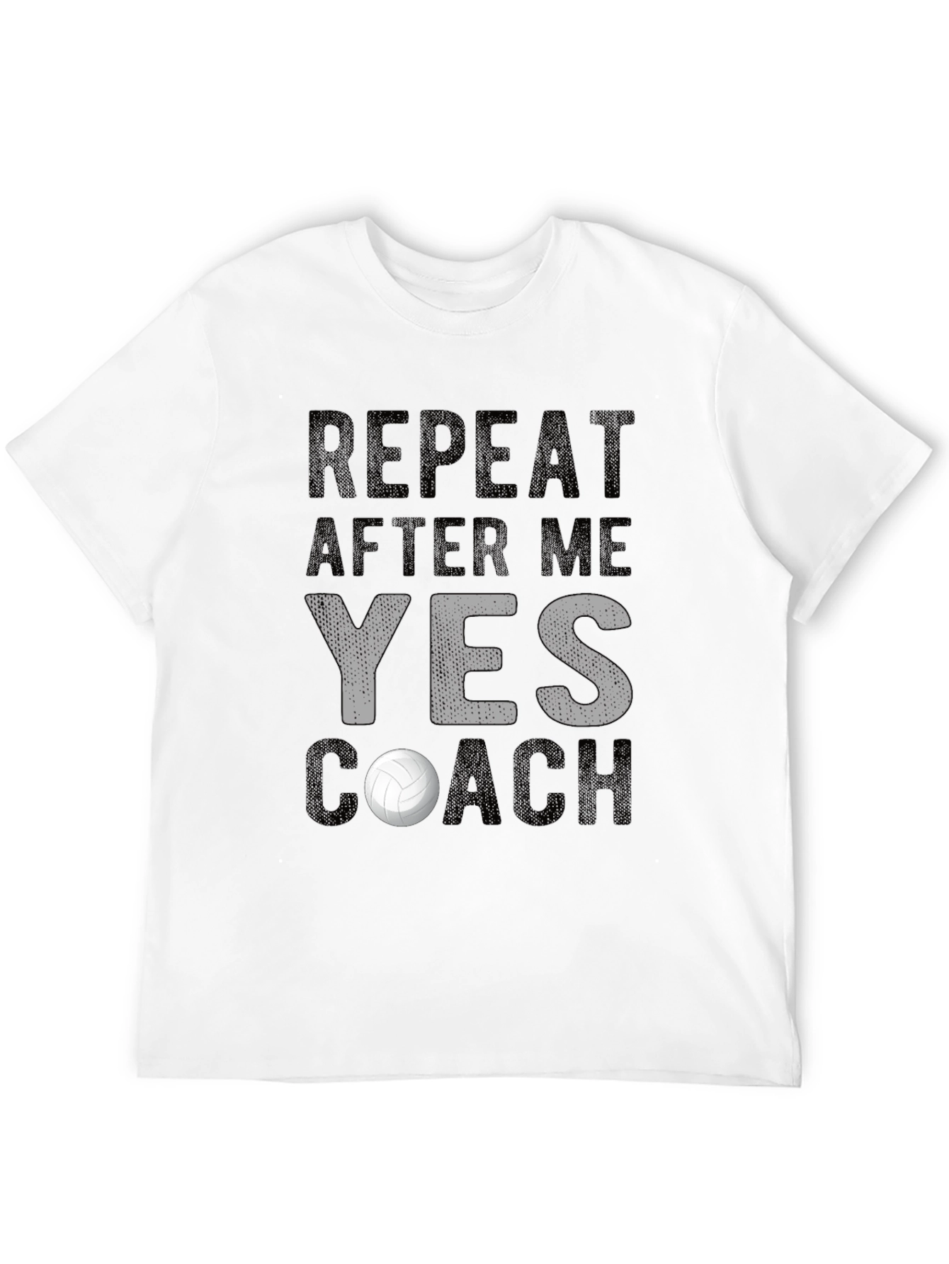 Yes Coach Volleyball T-Shirt