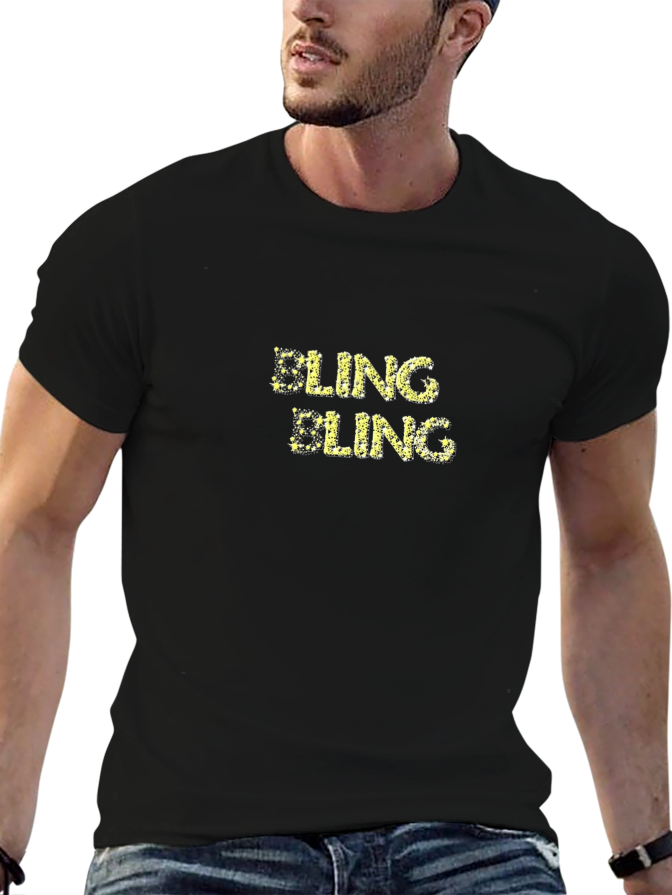 Bling Bling Black T-Shirt