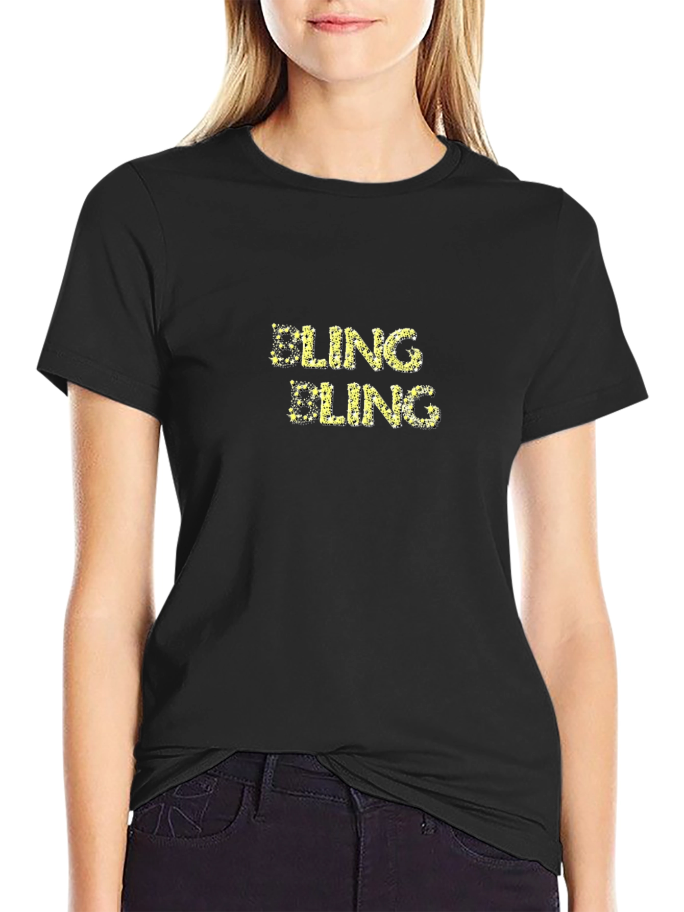 Bling Bling Black T-Shirt