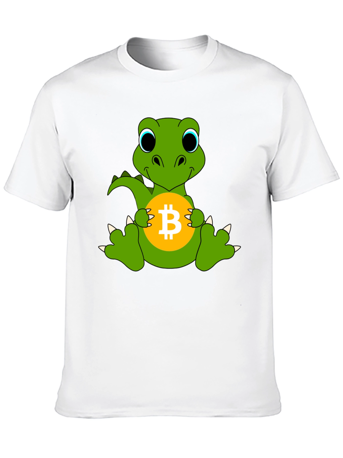 Bitcoin Dino T-Shirt - Crypto HODL!