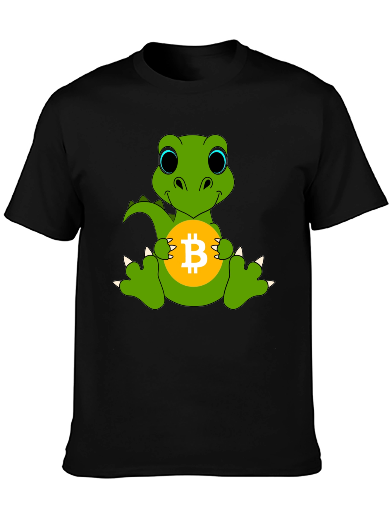 Bitcoin Dino T-Shirt - Crypto HODL!