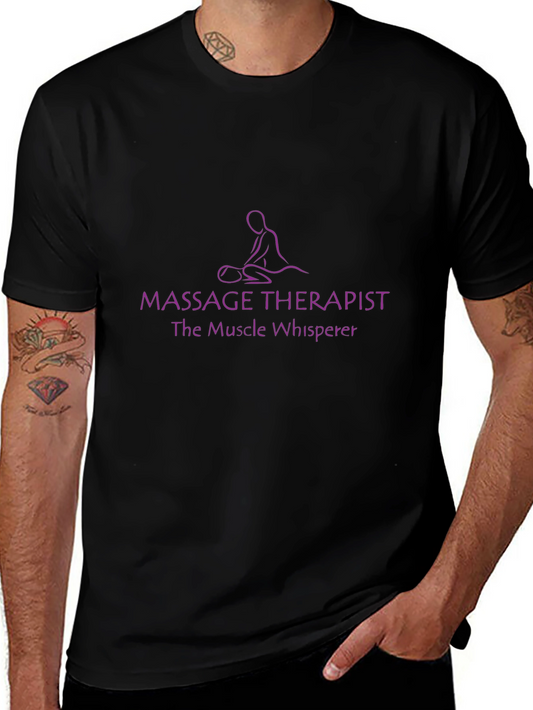 Massage Therapist T-Shirt - The Muscle Whisperer Tee