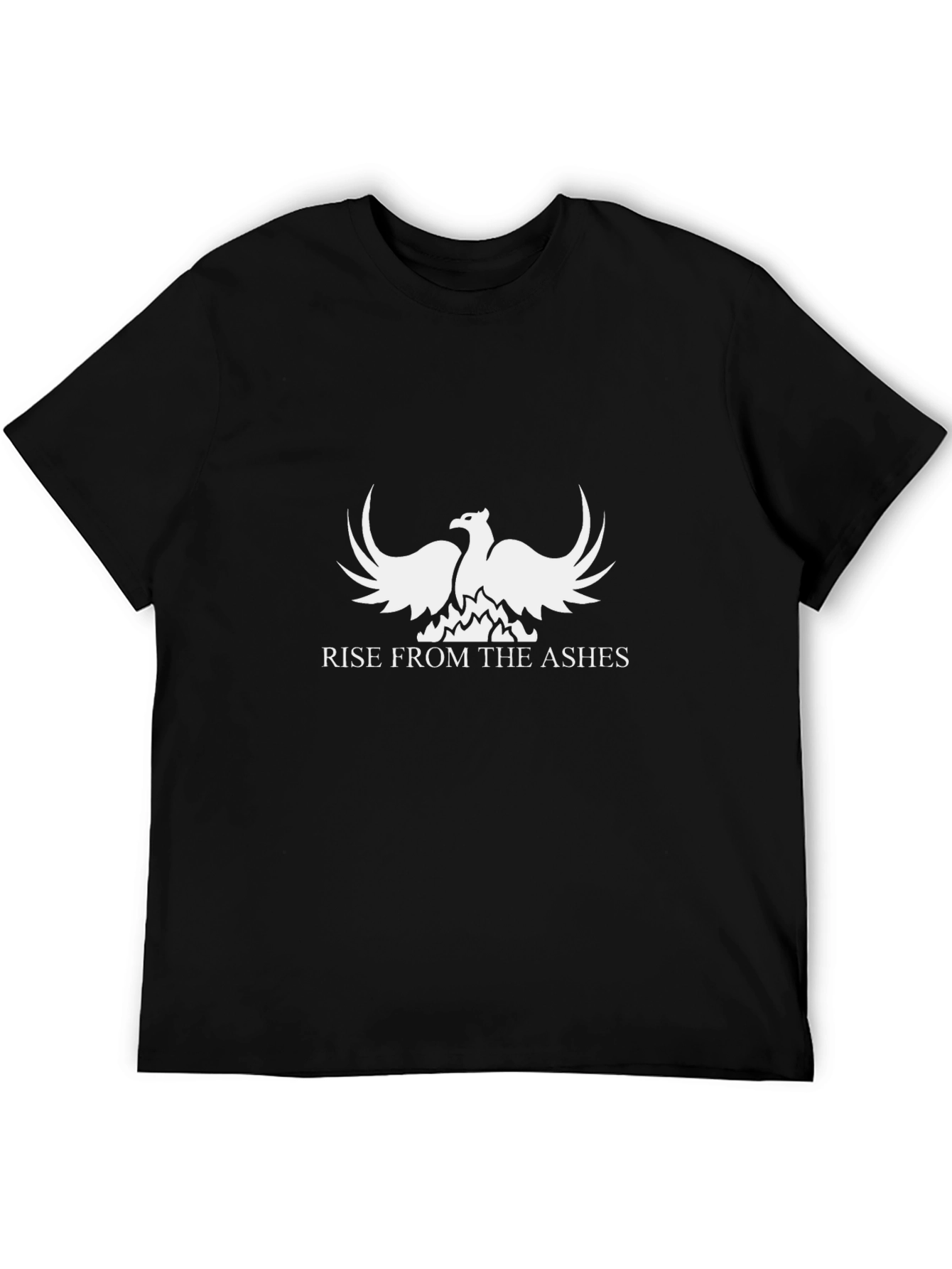 Phoenix Rise Graphic T-Shirt - Black